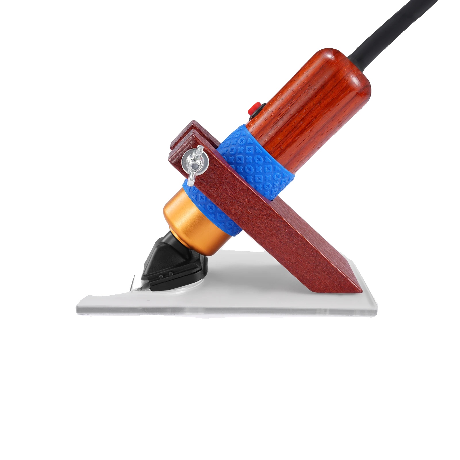 Elektrische Scheren, Einstellbare Geschwindigkeit, Langlebiges Design, Orange/schwarz