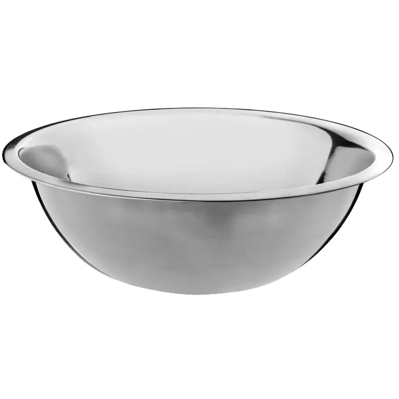 Küchen-schüssel, Edelstahl, Vielseitige Verwendung, Silber
