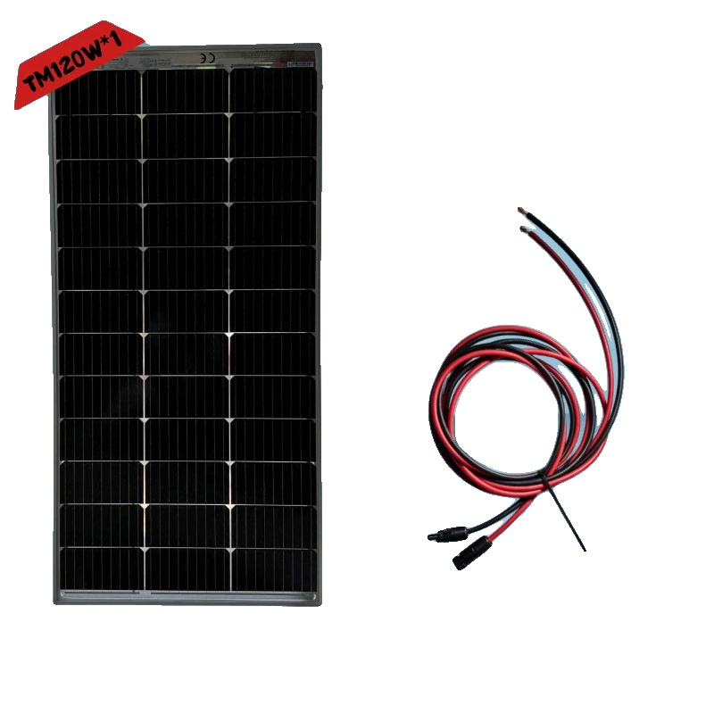 Solarpanel, Hohe Effizienz, Langlebiges Design, 1pcs 120w Kabel