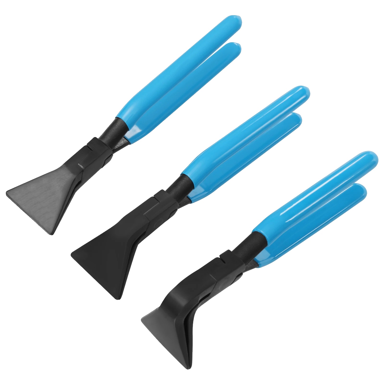 Blechbiegezangen-set, Ergonomisches Design, Robuste Konstruktion, Blau