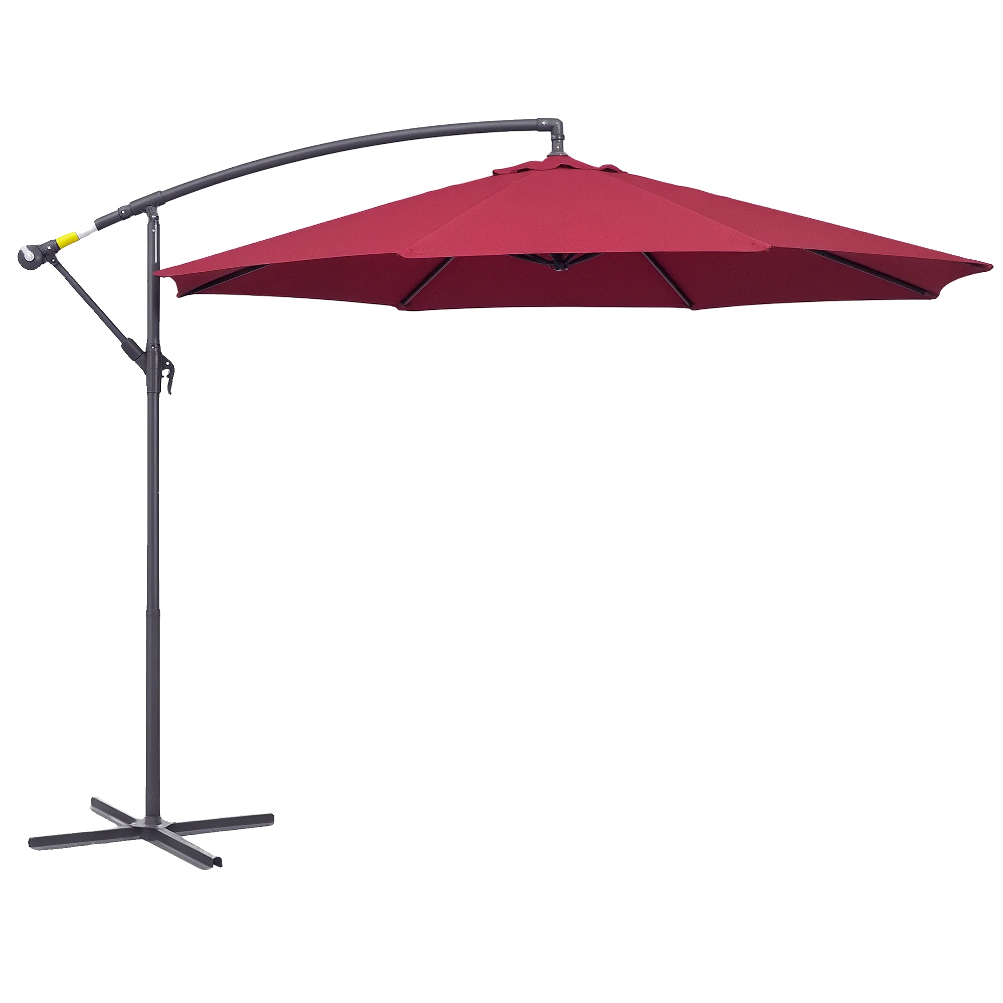 Gartenumbrella, Verstellbarer Neigungsmechanismus, Langlebige Konstruktion, T1005-01-01018