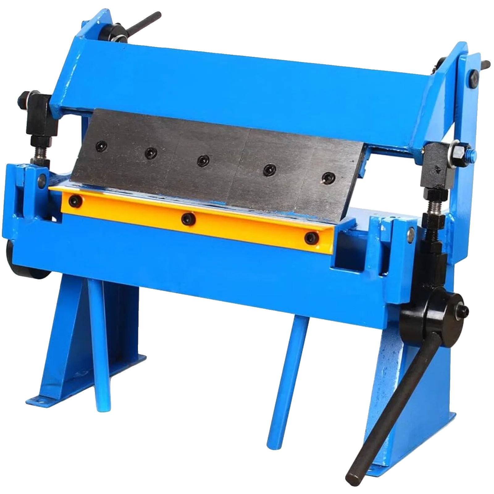 Blechbiegemaschine, 135° Winkel, 12 Zoll Biegebreite, Blau