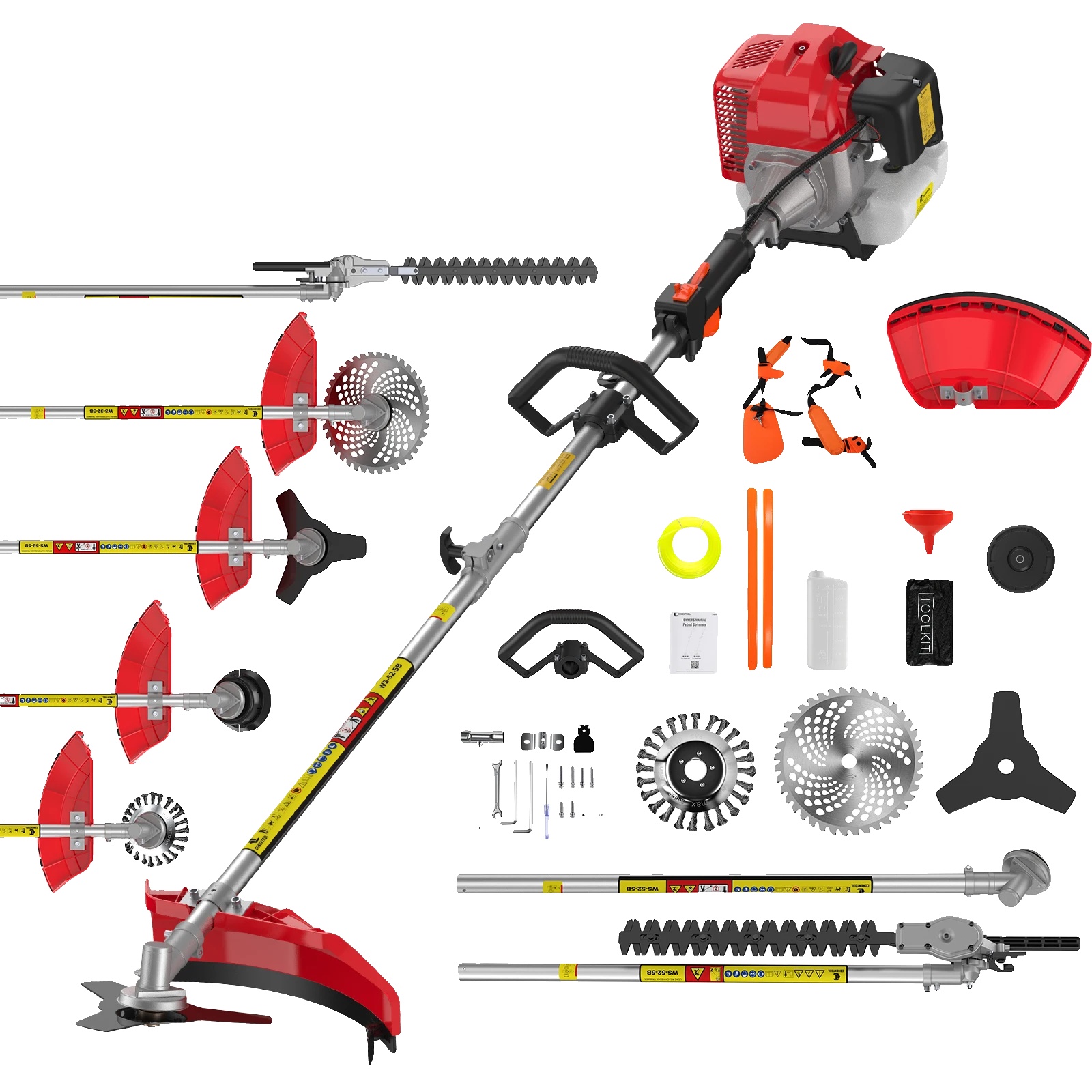 Rasenmäher, 5-in-1 Multifunktionswerkzeug, Ergonomisches Design, 5 In 1