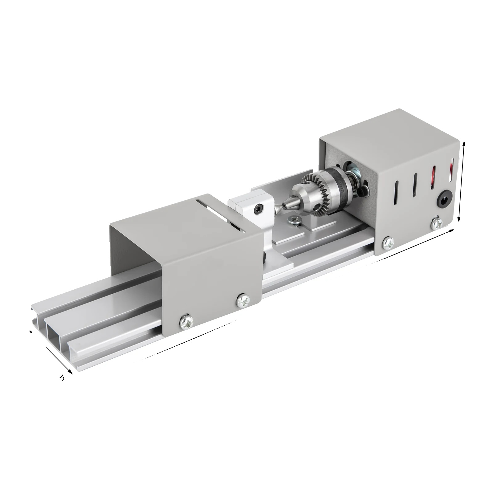 Holz-drehmaschine, Hochgeschwindigkeitsleistung, Einstellbare Funktionen, Elfenbein, Eu-stecker