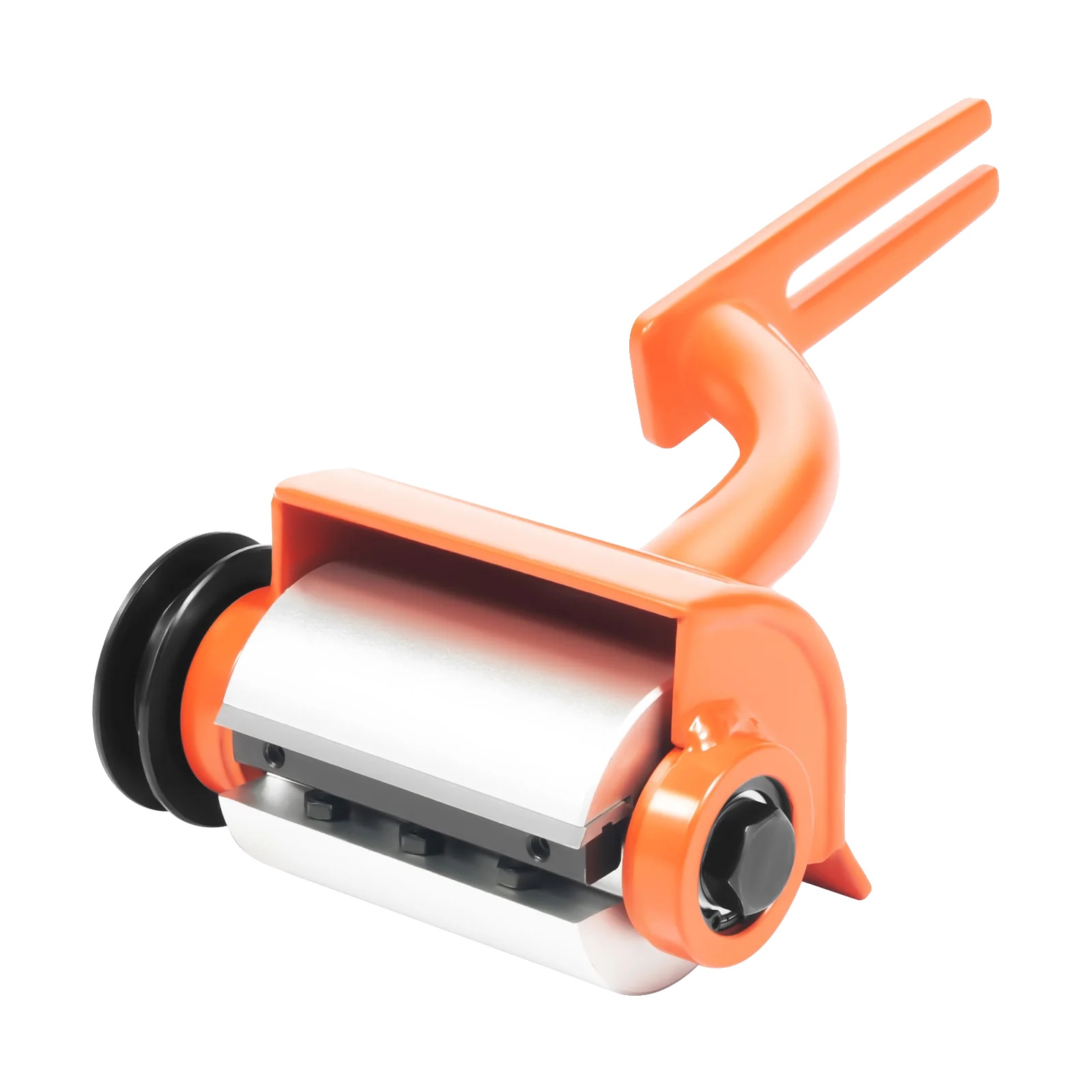 Holzschäler Werkzeug, 4 Klingen, Kompatibel Mit Kettensägen, Orange