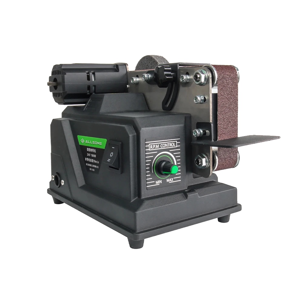 Bandschleifer, 180w, Einstellbare Geschwindigkeitsregelung, Bg-3202