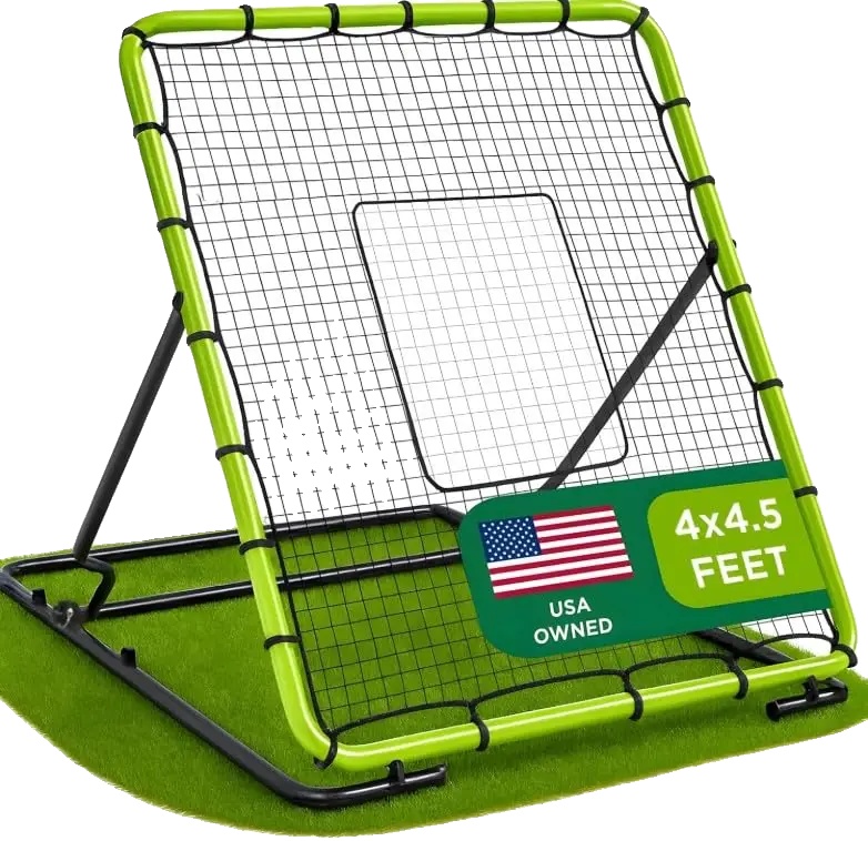 Rebound-netz, Verstellbare Winkel, Multi-sport-kompatibilität, Grün