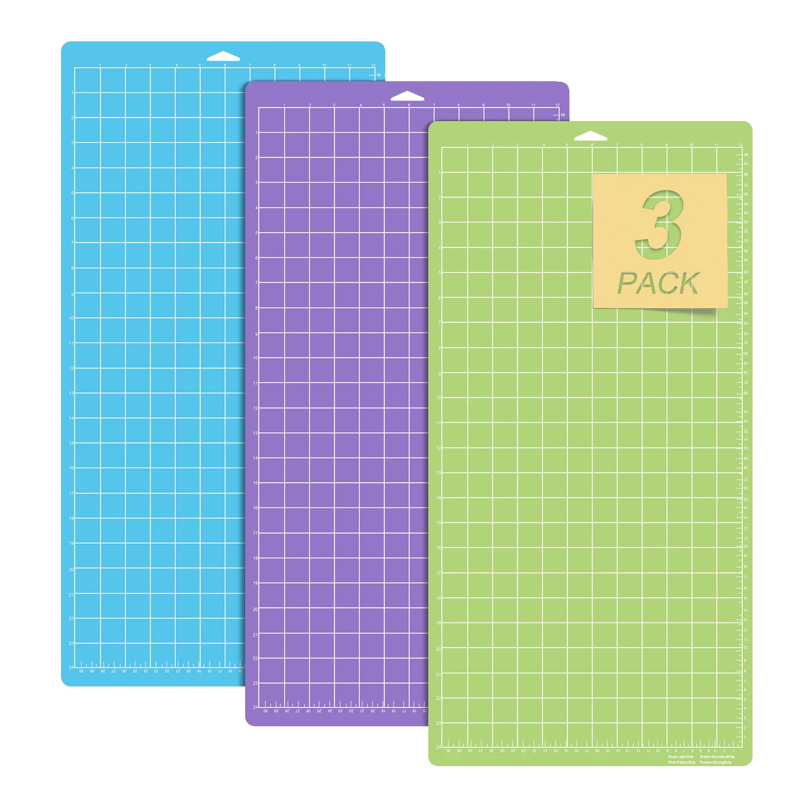 Schneidematte, 3er-pack, Kompatibel Mit Bastelmaschinen, 3teile Matten-set