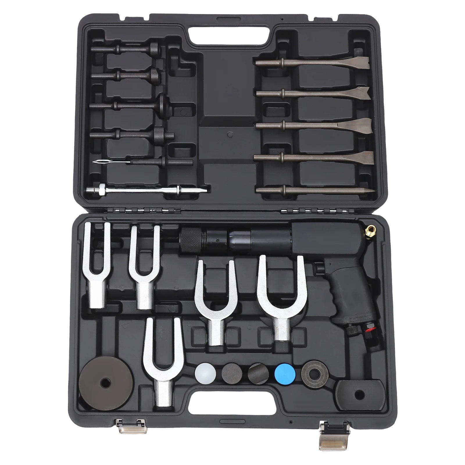 Lufthammer-kit, Rostbeständig, Pneumatische Bedienung, Schwarz