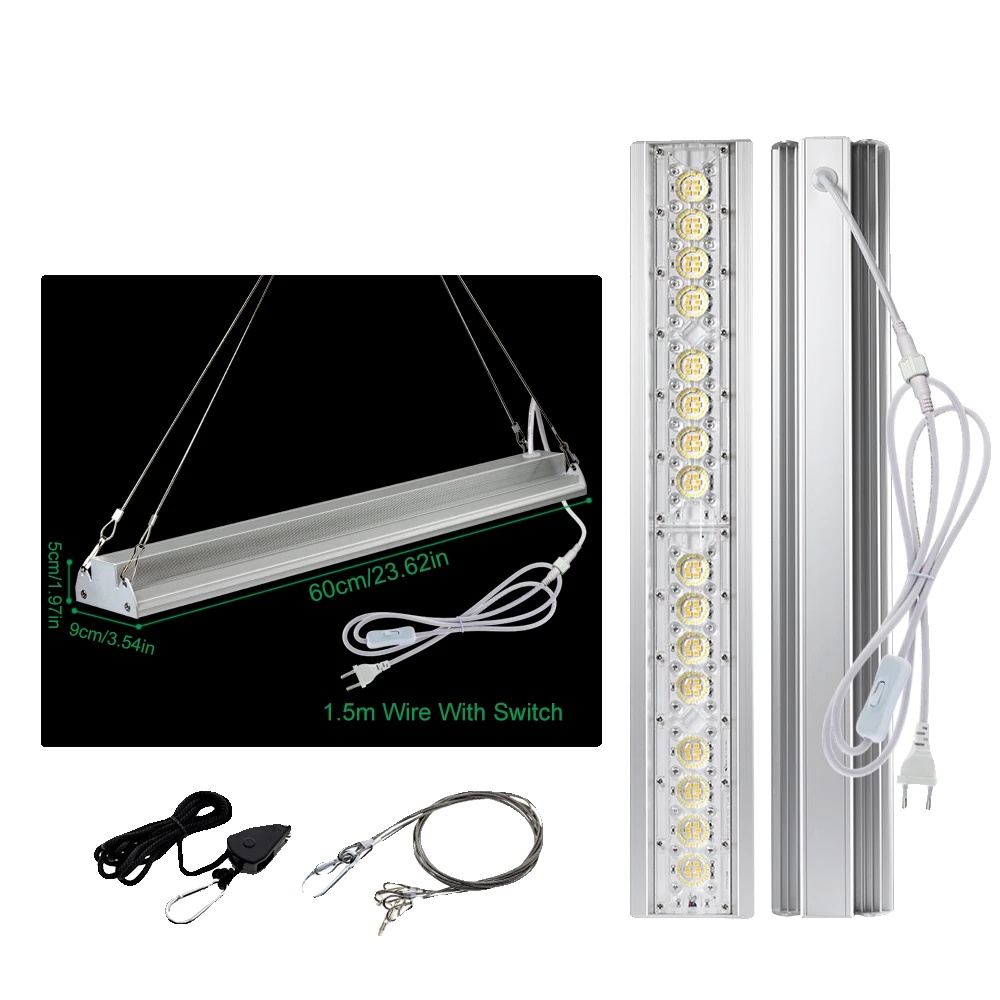 Led Pflanzenlicht, Vollspektrum, Hohe Effizienz, 80w