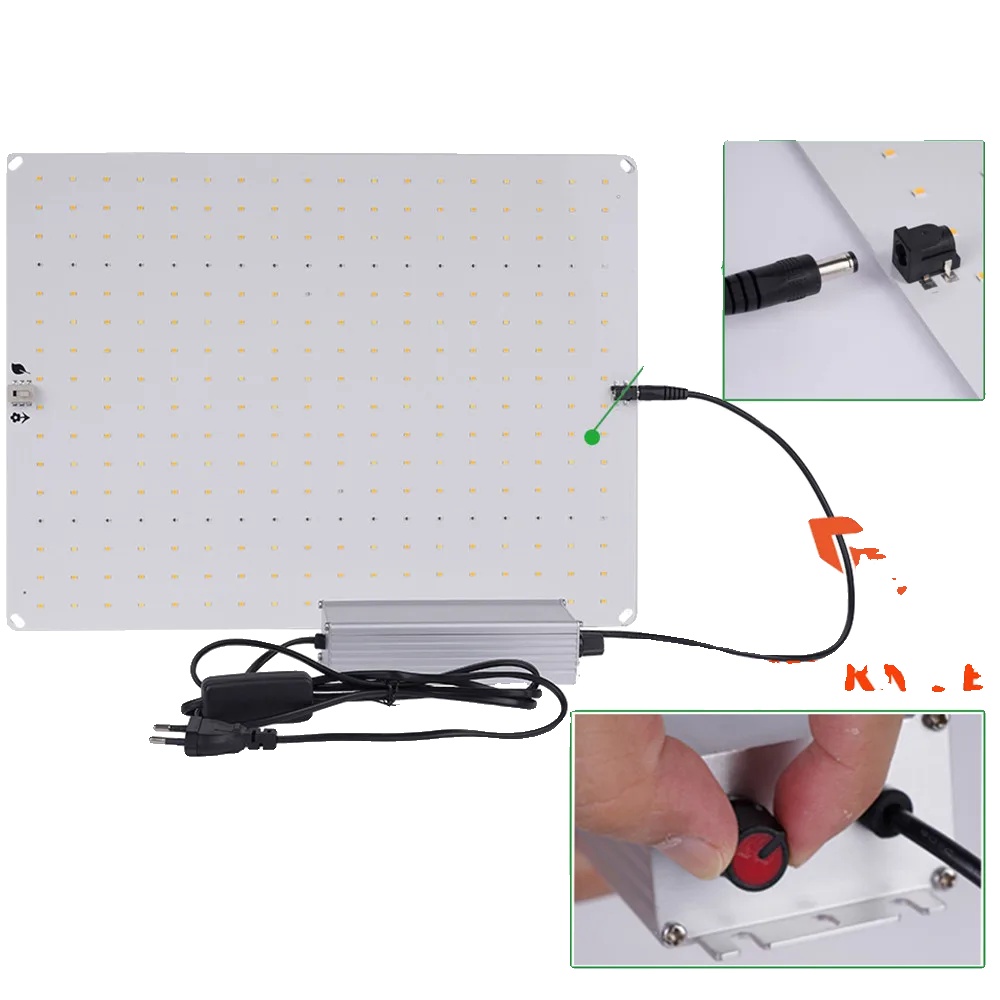 Led Pflanzenlicht, Vollspektrum, Energieeffizient, Qbd-1500w
