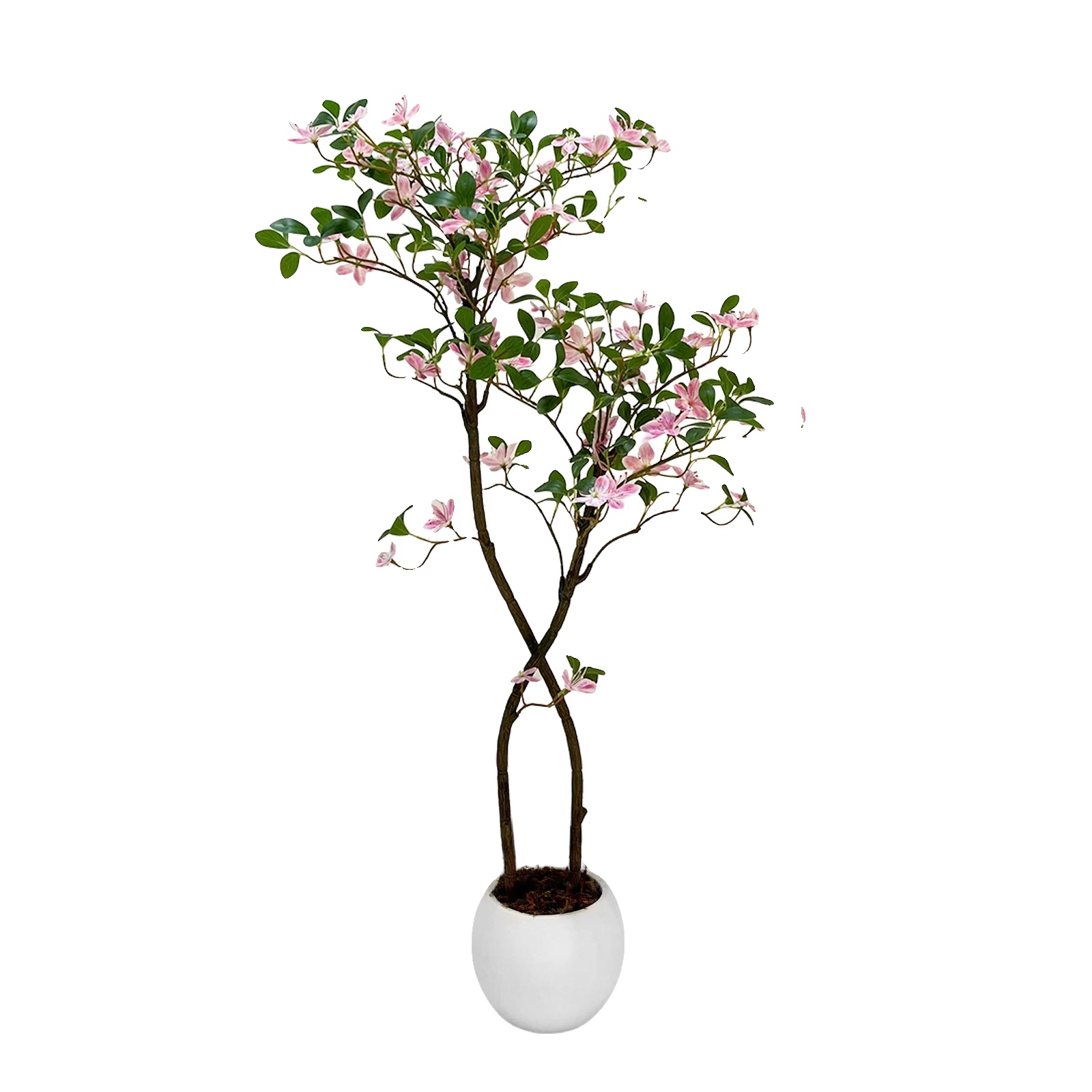 Künstliche Jasminpflanze, Pflegeleicht, Realistisches Design, Rosa, 120cm