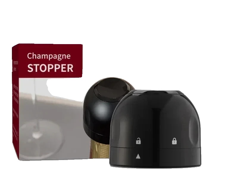 Weinverschluss, Umweltfreundlich, Wiederverwendbar, 1pc Champagner
