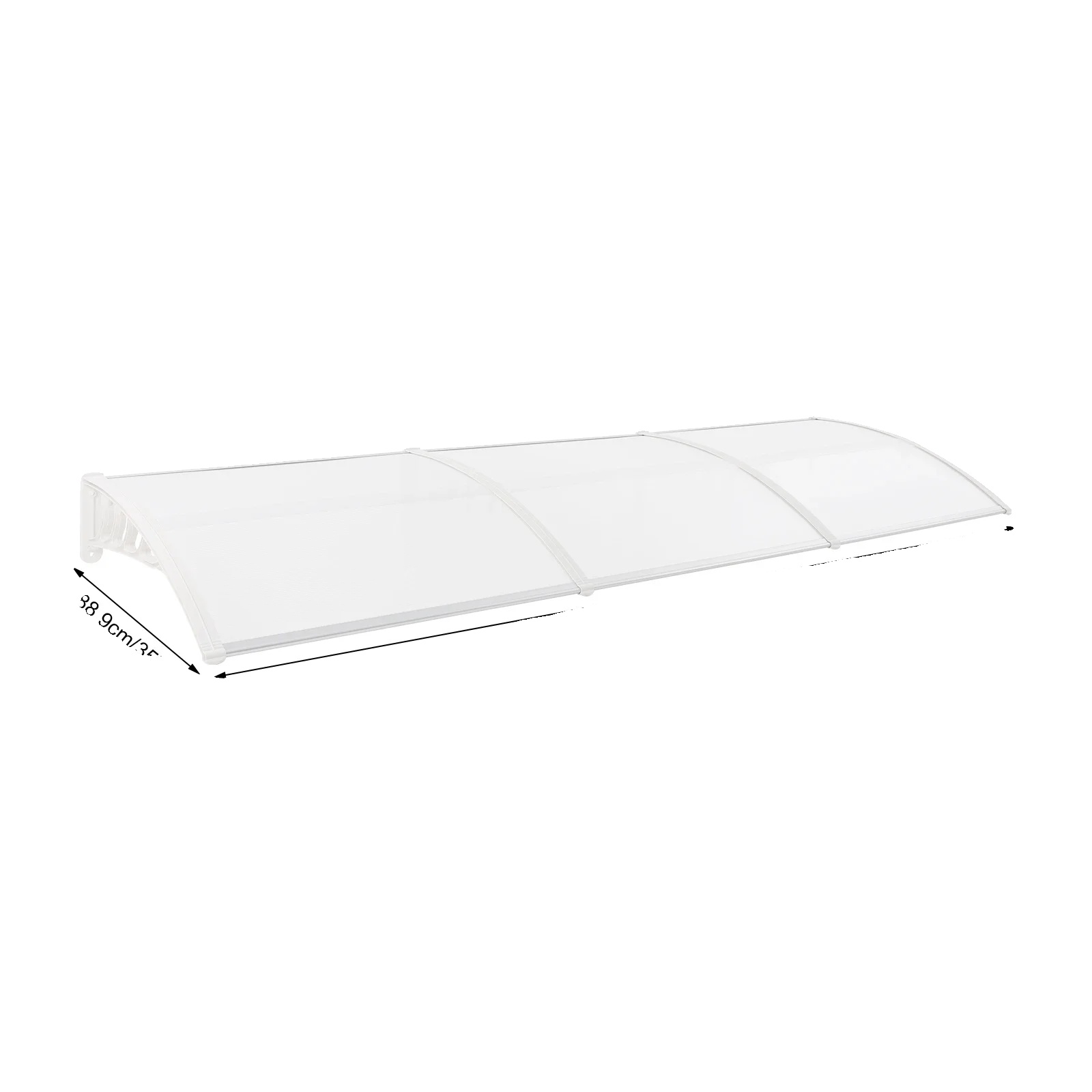 Überdachung, Wandmontage, Modernes Design, Klar Und Weiß