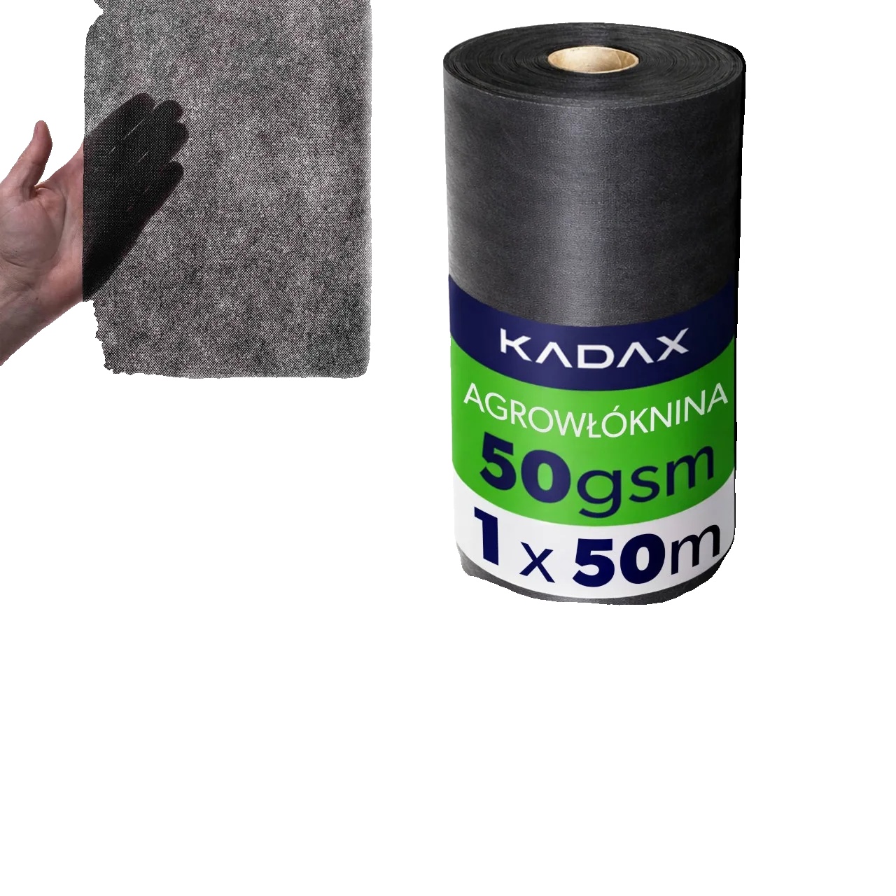 Agro-gewebe, Polypropylenmaterial, 1 X 50 Meter, 50 Gramm Gewicht, Atmungsaktive Struktur, Unkrautverhinderung