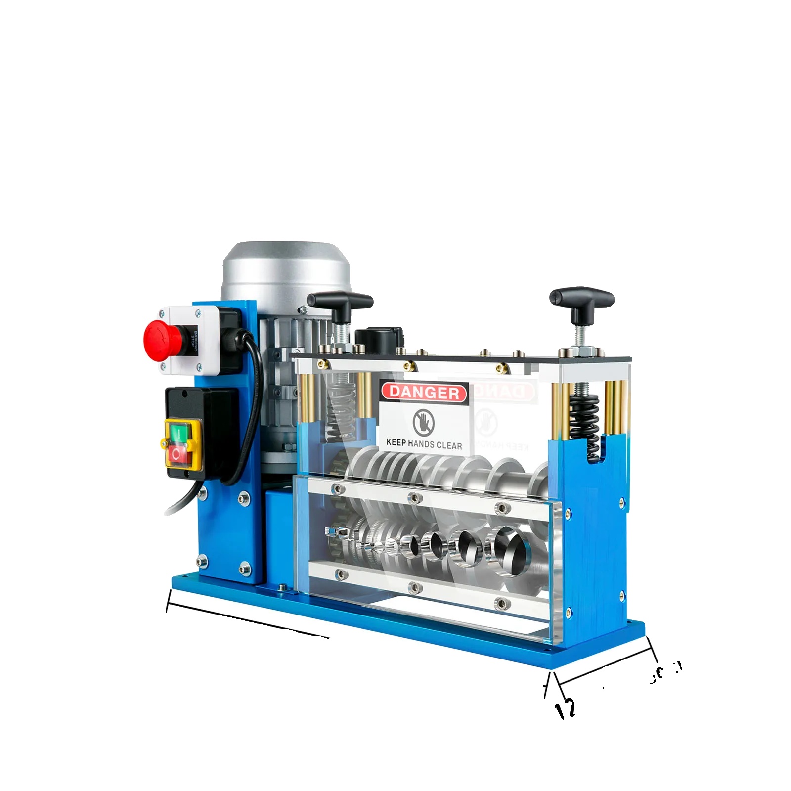 Elektrische Kabelabziehmaschine, Automatischer Betrieb, Effiziente Abziehgeschwindigkeit, 370w