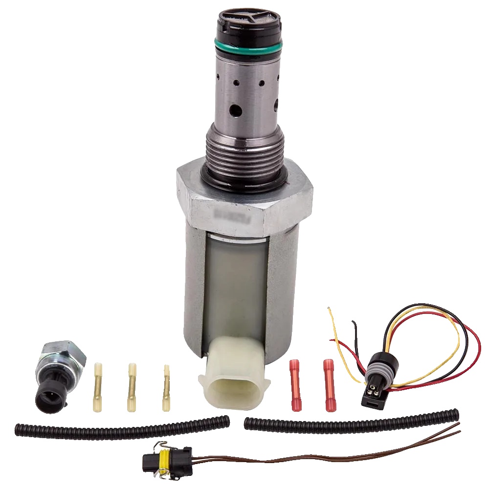 Kraftstoffdruckregler-sensorkit, Aluminiumlegierung, 4,5 X 2,8 X 1,5 Zoll, Kompatibilität Mit Ford F-450, F-550, Iso 9001 Konform