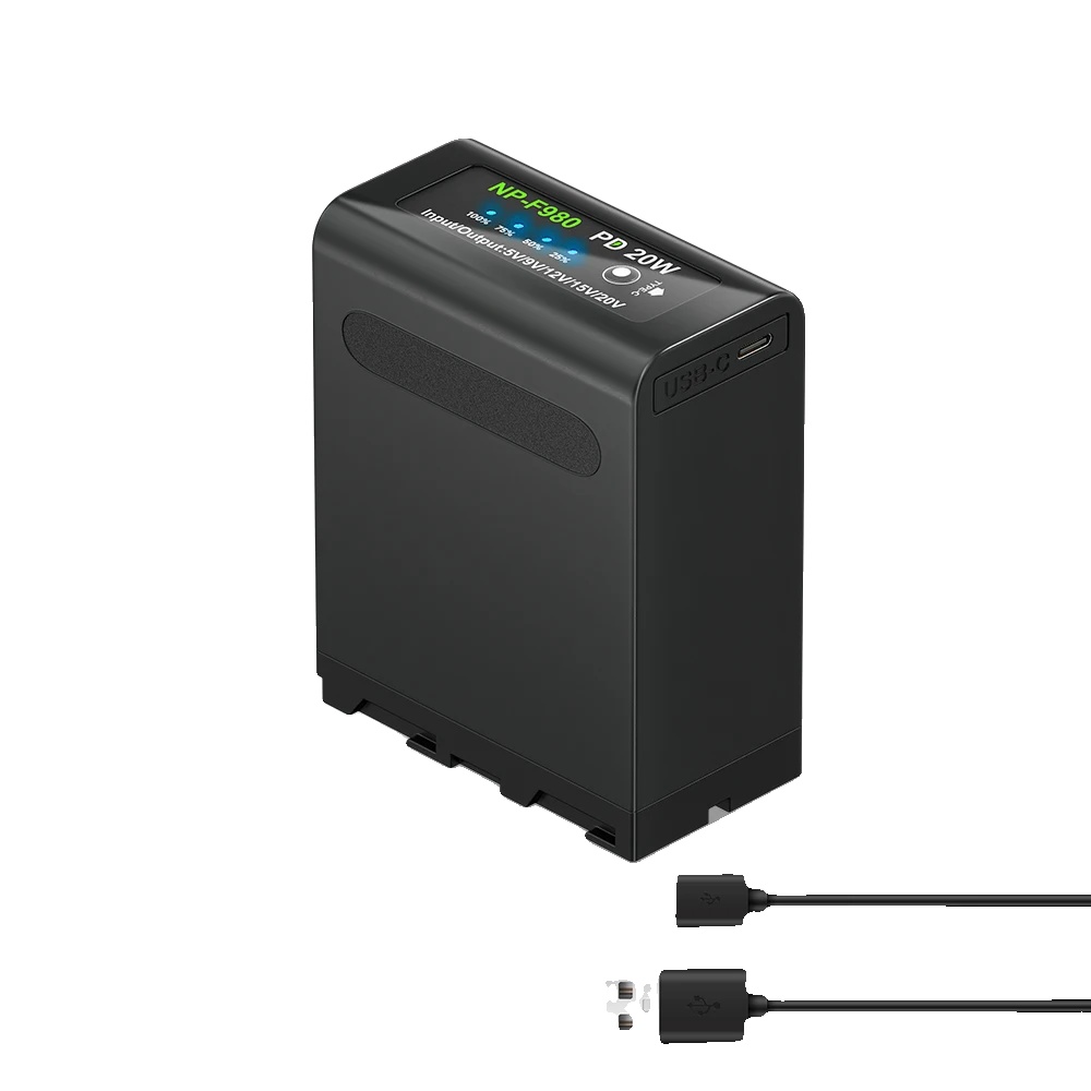 Kameraakku, 10800mah Kapazität, Type-c Schnellladung, 1 Stück Batterie