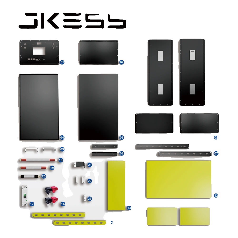 Batterie-kit, 51,2v Lithium-eisen-phosphat, Integriertes Bms, Jklu010d