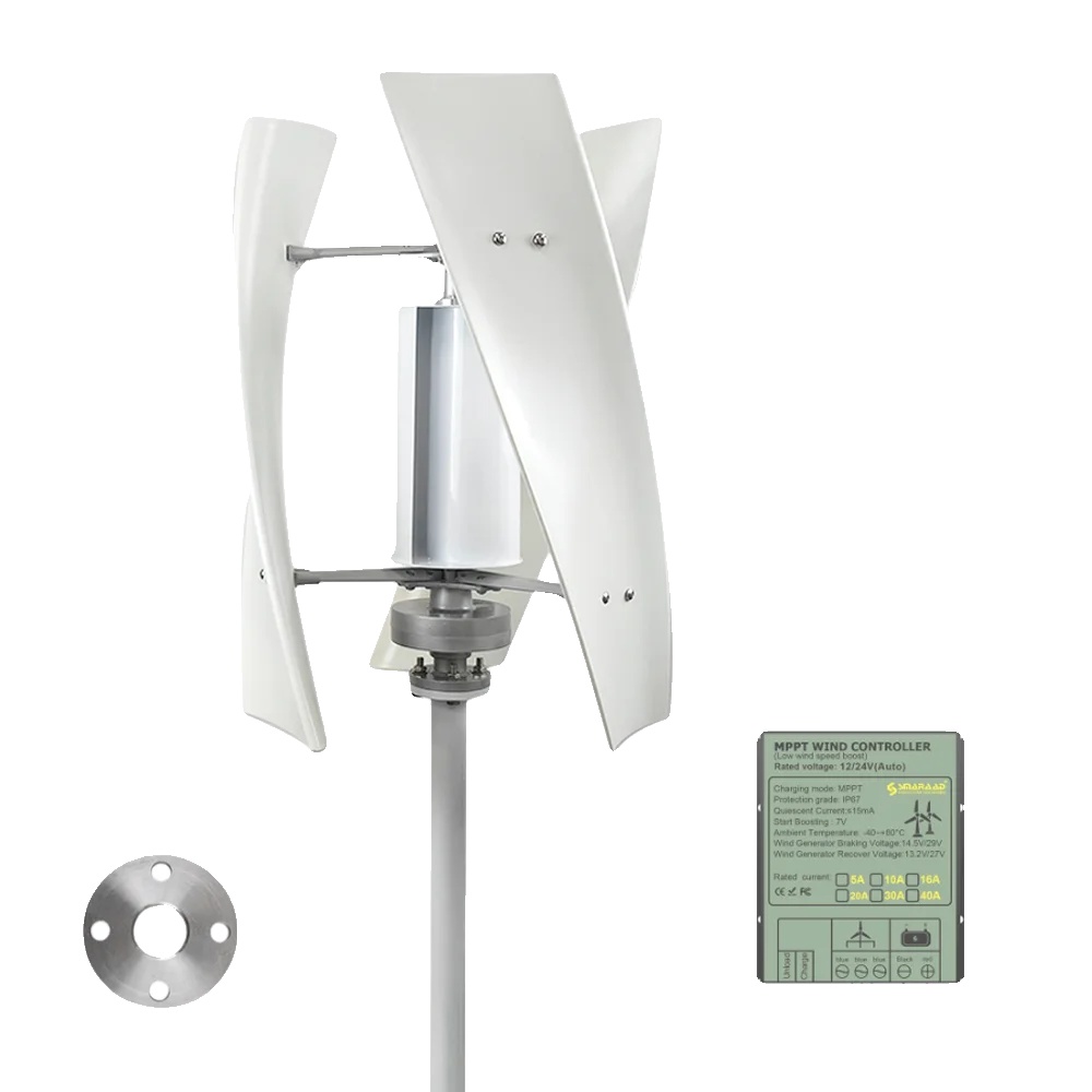 Windturbinen-generator, Hohe Effizienz, Vielseitige Anwendungen, Mit Mppt-steuerung-b, 48v-a