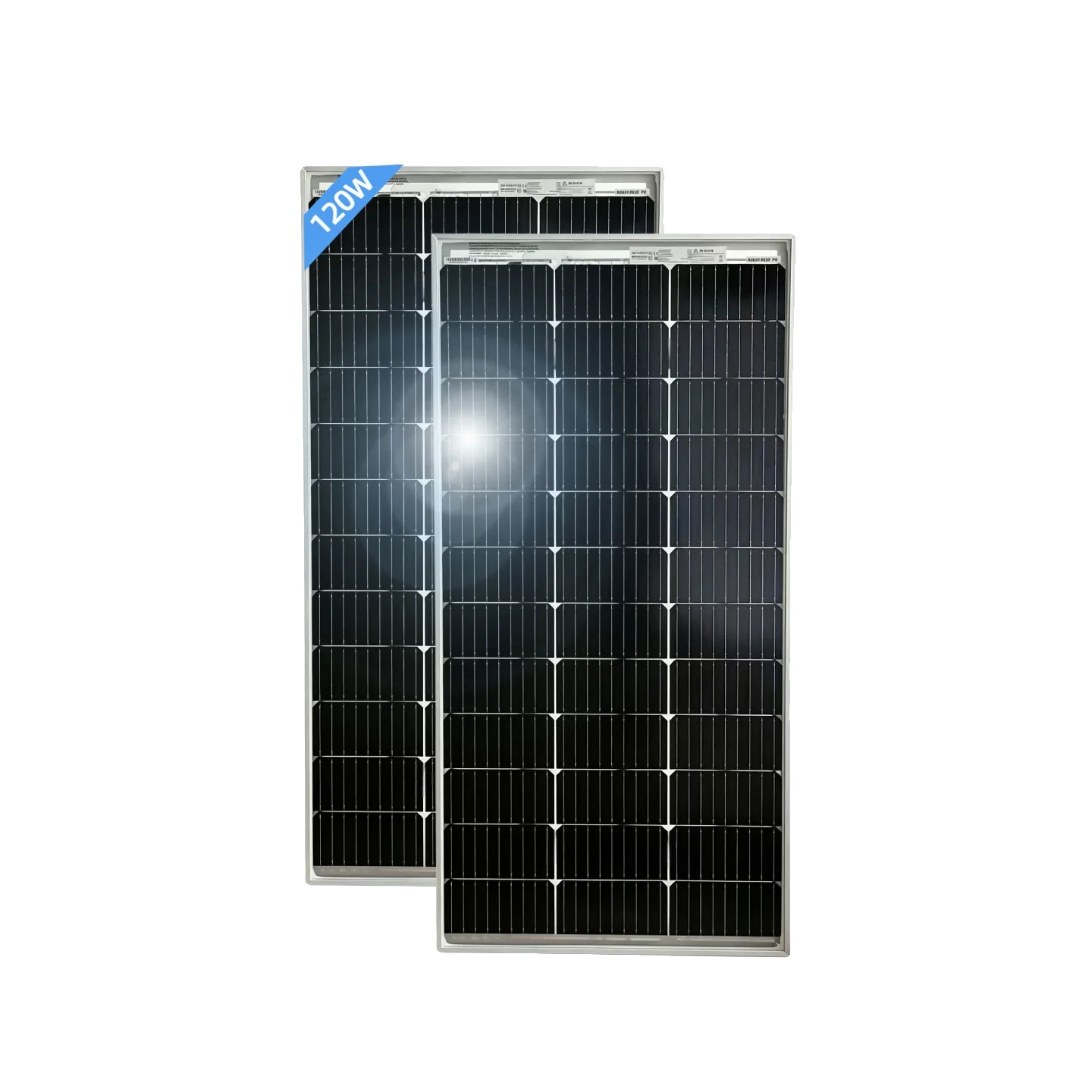 Solarpanel, Hohe Effizienz, Vielseitige Kompatibilität, Bifacial 120w 2pcs