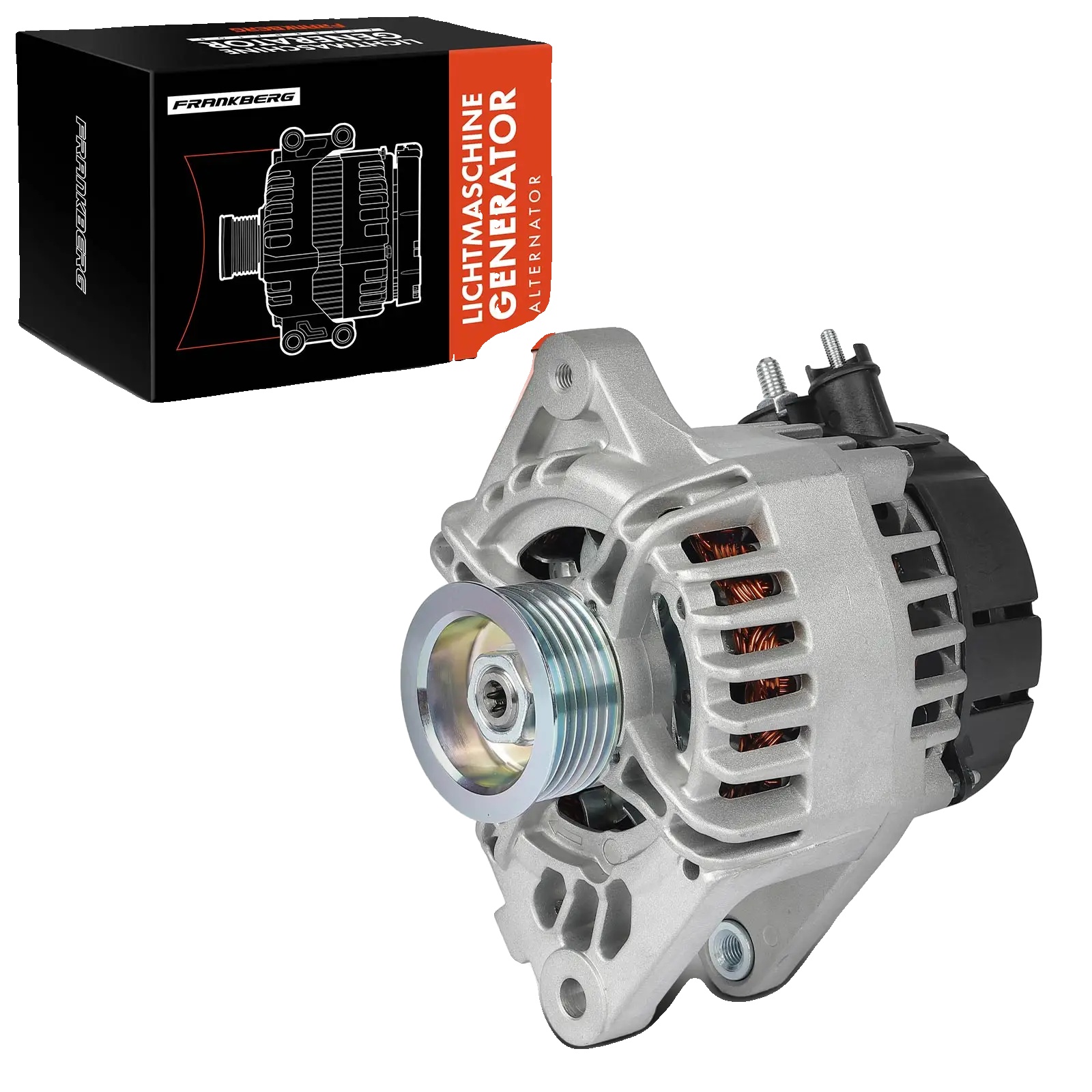 Lichtmaschine Generator, Stahl, 10,5 Cm Höhe, Für Citroen C1, 12 Volt, 80 Ampere