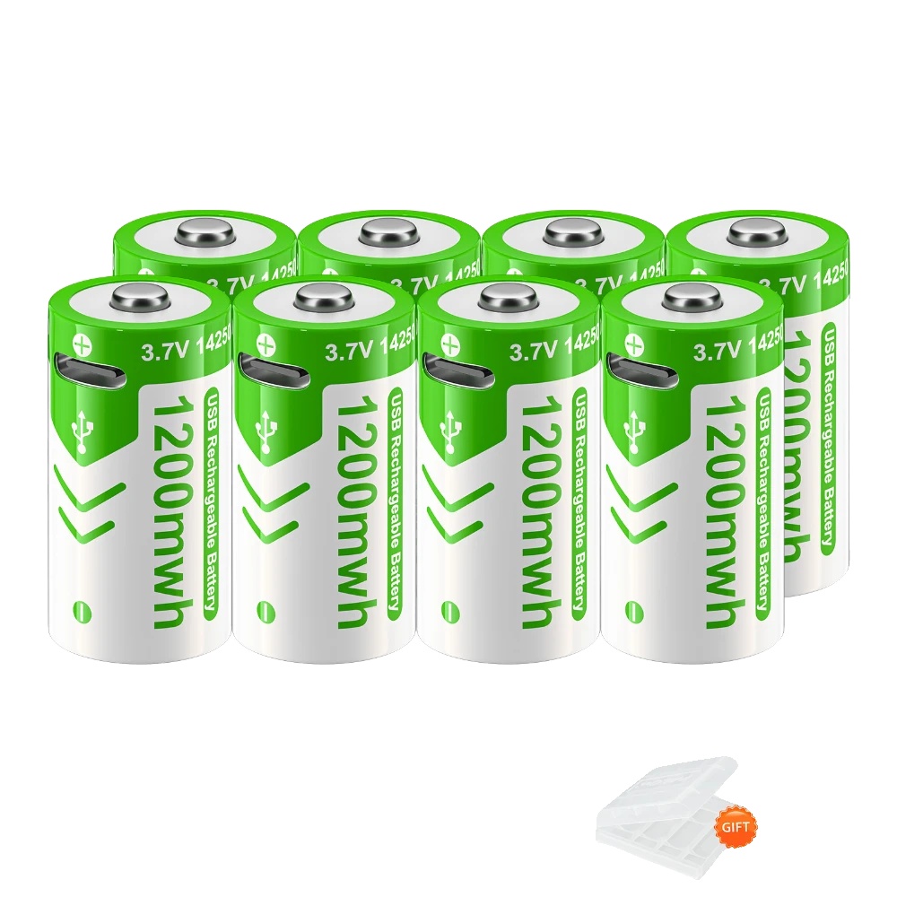 Li-ion-batterie, 1200mwh Kapazität, Kompatibel Mit Plc Und Cnc, 8pcs 14250