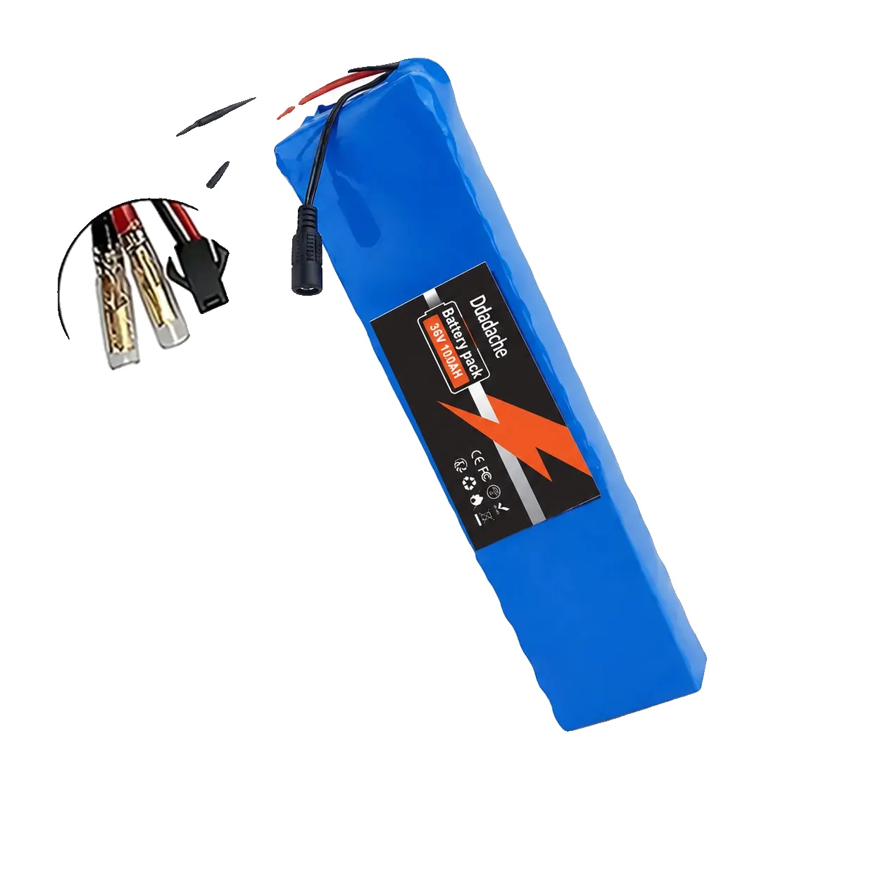 Lithium-batteriepack, 100ah Kapazität, Integriertes Bms, 10s3p-bullet-sm