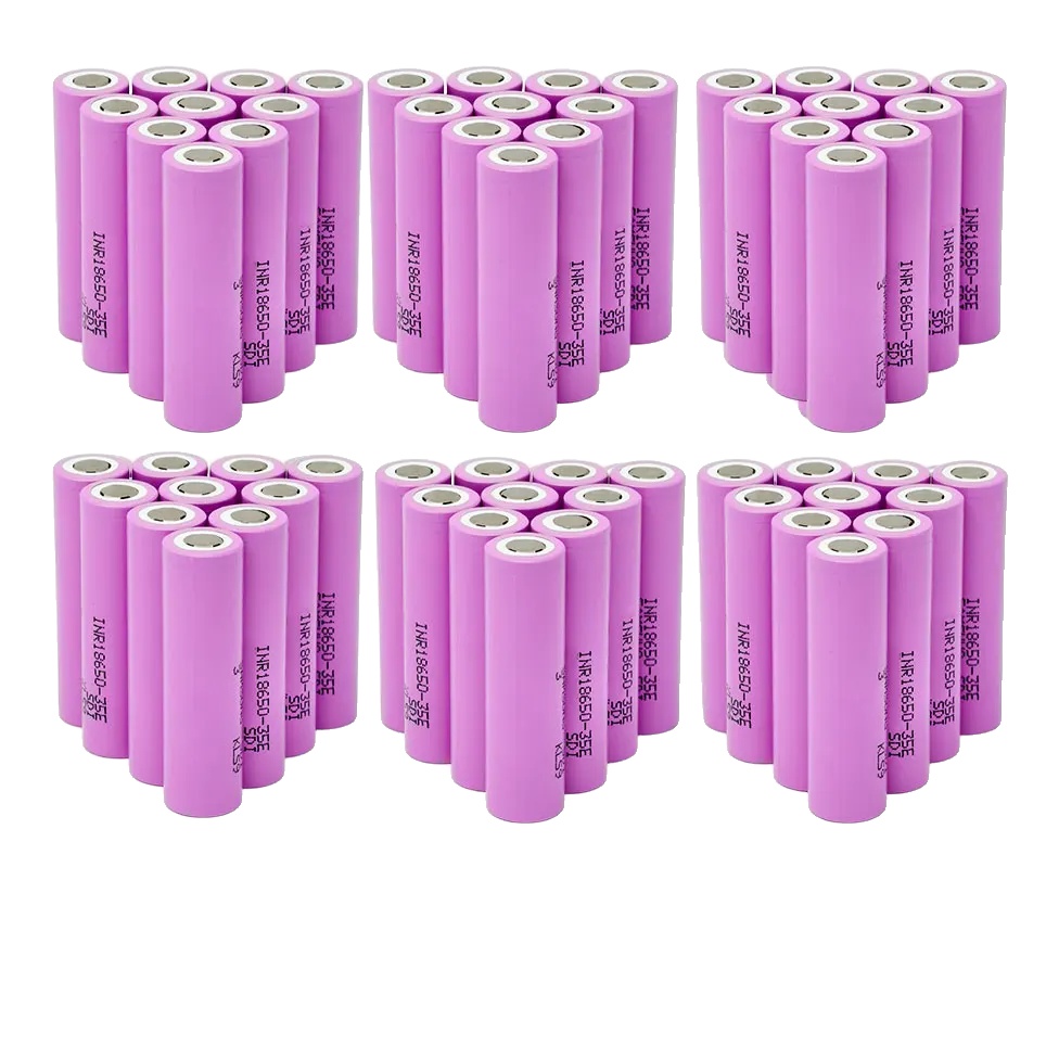 18650 Lithium-ionen-batterie, 3500mah Kapazität, Ce-zertifizierte Sicherheit, 35e 3500mah-60pcs