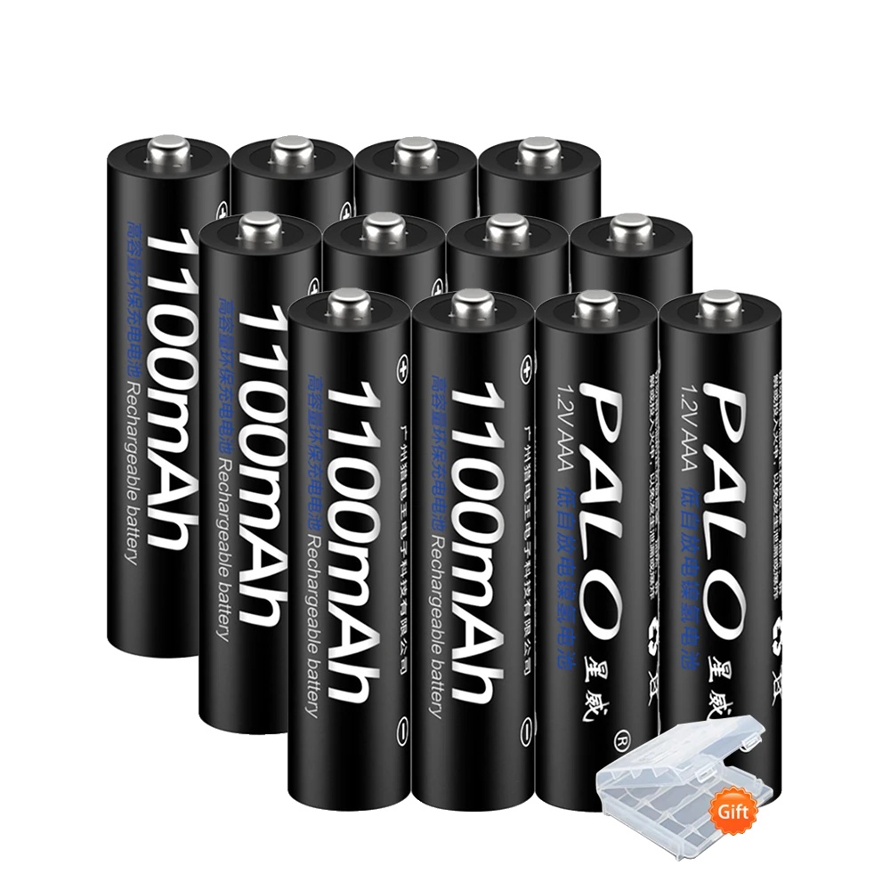 Wiederaufladbare Aaa-batterie, 1,2v, 1100mah Kapazität, 12pcs Aaa Batterie
