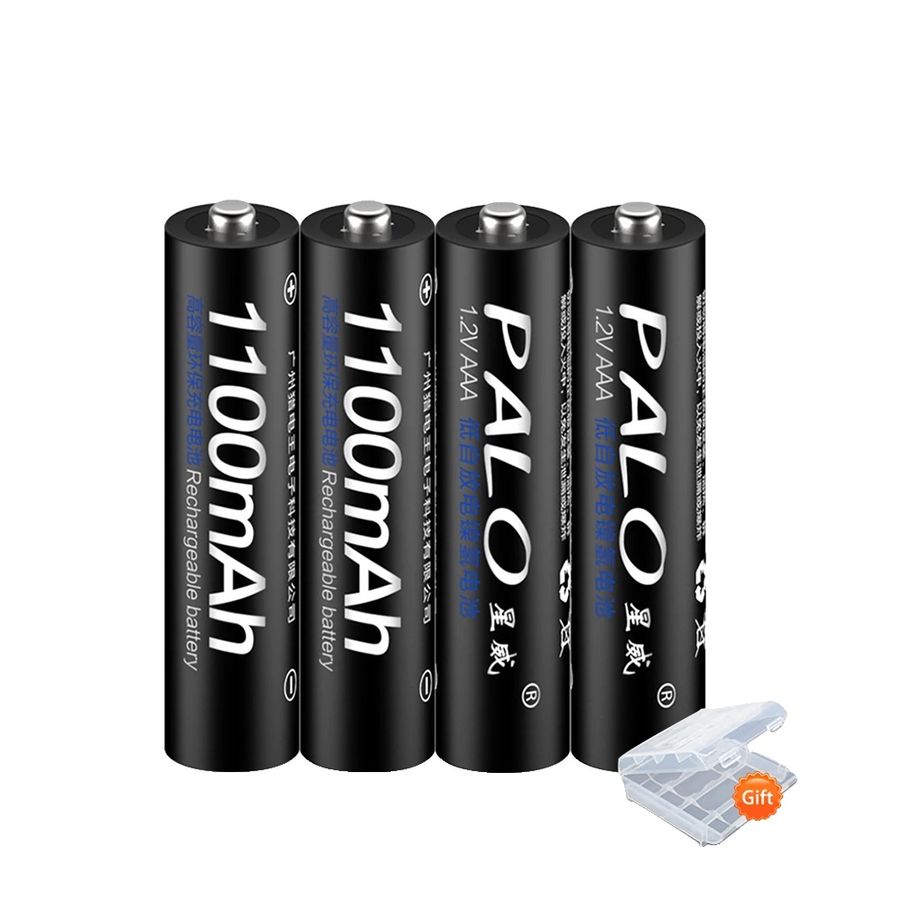 Wiederaufladbare Aaa-batterie, 1,2v, 1100mah Kapazität, 4pcs Aaa Batterie