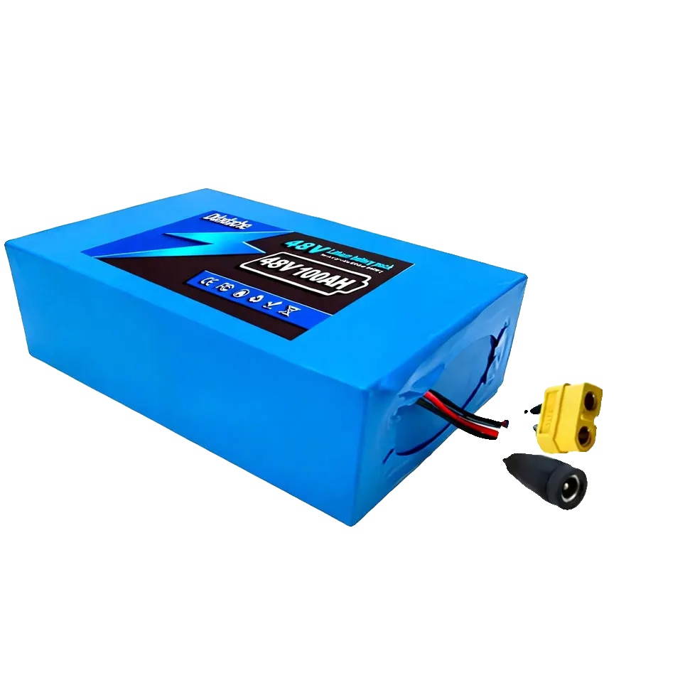 Lithium-batteriepack, 100ah Kapazität, Leichtes Design, Dc Xt60