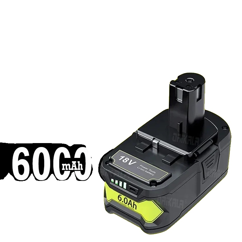 Wiederaufladbare Batterie, 18v, 6,0ah Li-ion, 6.0ah-1stück