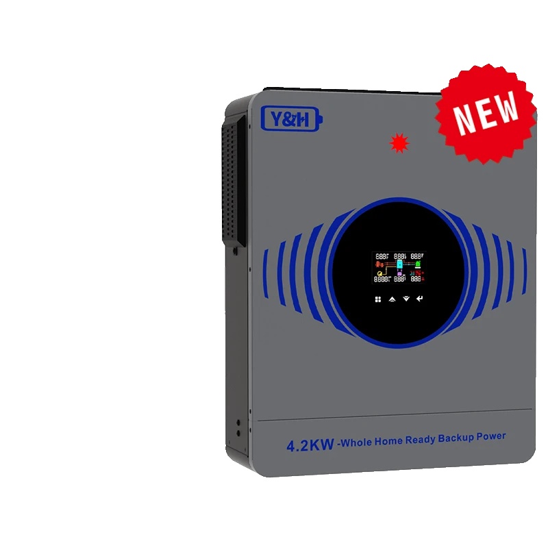 Hybrid-solarwechselrichter, Effiziente Energieumwandlung, Intelligentes Batteriemanagement, 4.2kw-24v-keine Wifi, Ac 220-240v