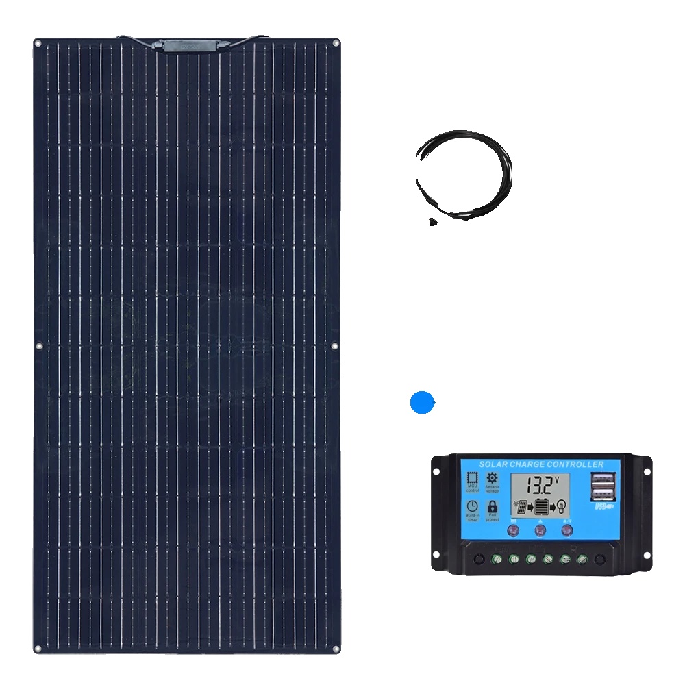 Solarpanel, Flexibles Design, Kompatibel Mit 12v-systemen, 120w Kit