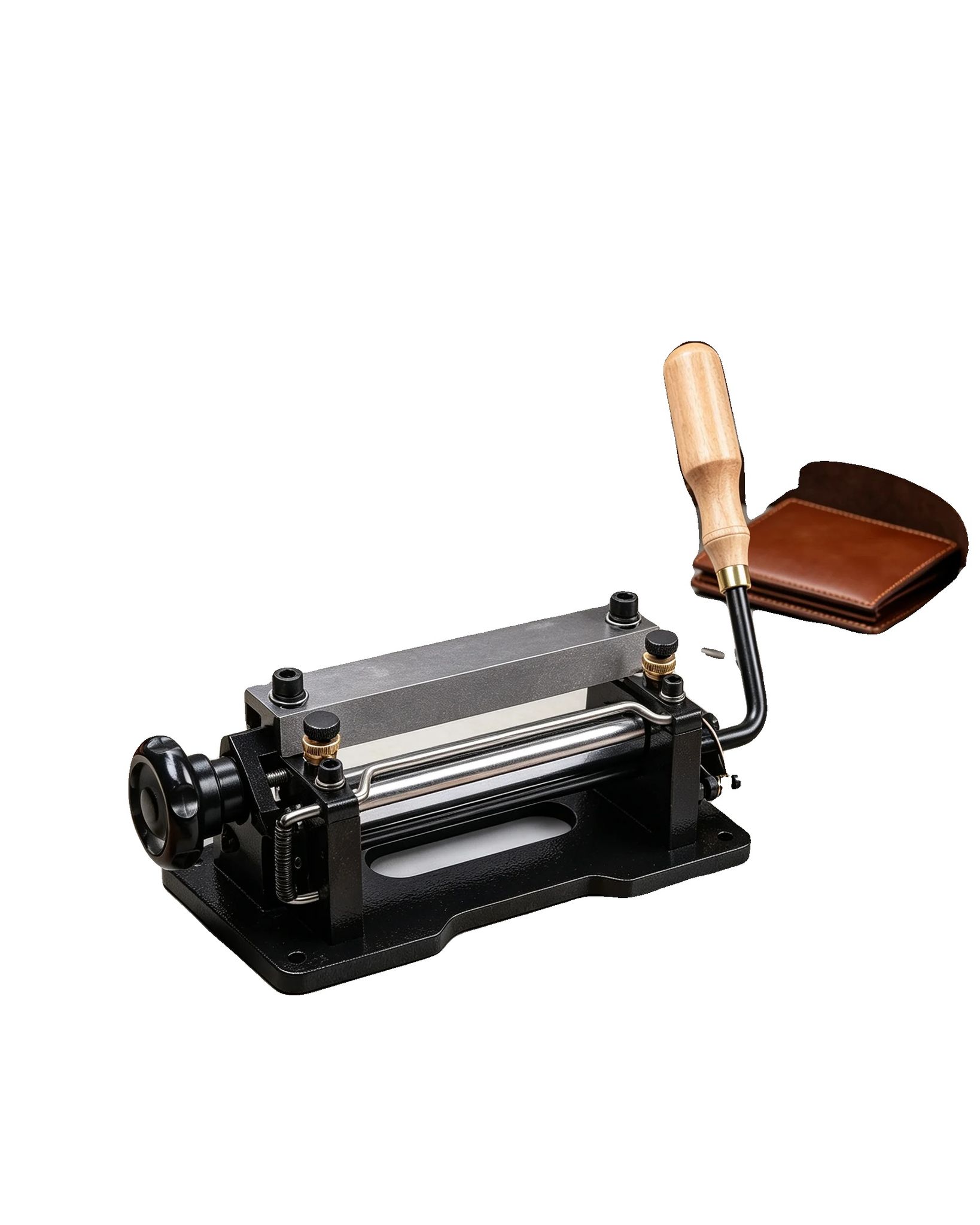 Leder Abziehmaschine, 7 Cm Breite, 2-6 Mm Einstellbare Dicke, Manuelle Bedienung, 15 Cm Klingenlänge, 2410,57 Cm Abmessungen