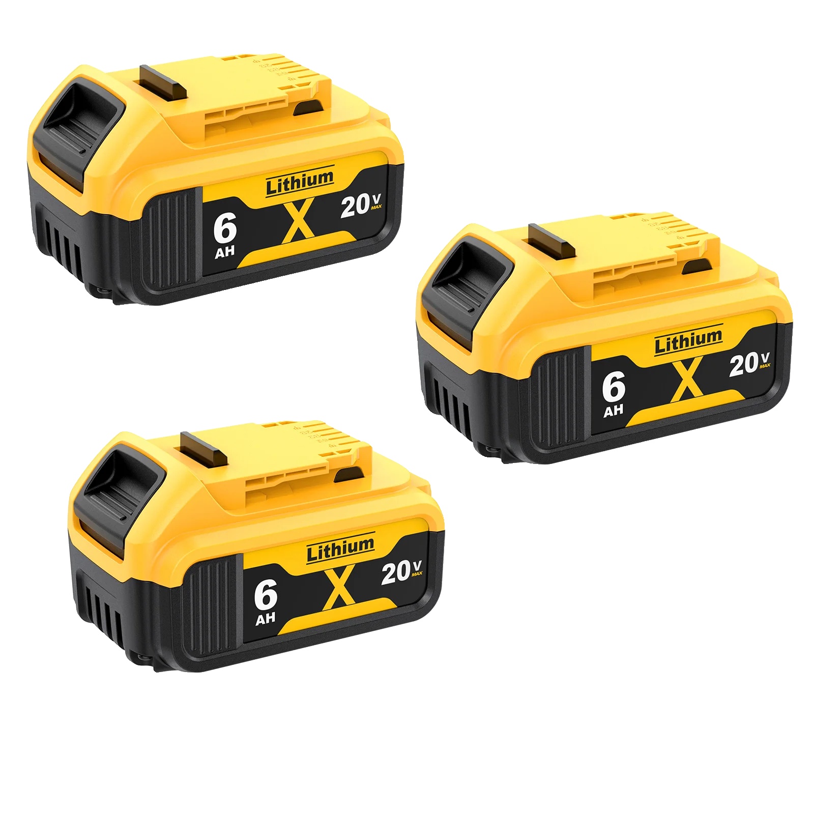 Ersatzbatterie, 9500mah Kapazität, Breite Kompatibilität, 3teile 6000mah