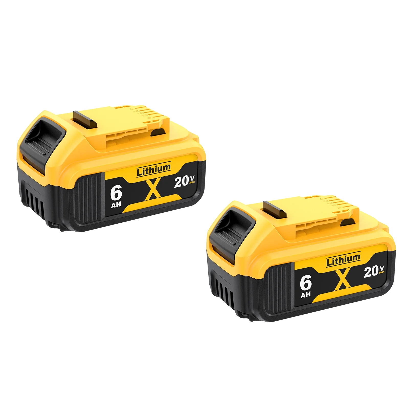 Ersatzbatterie, 9500mah Kapazität, Breite Kompatibilität, 2 Stück 6000mah