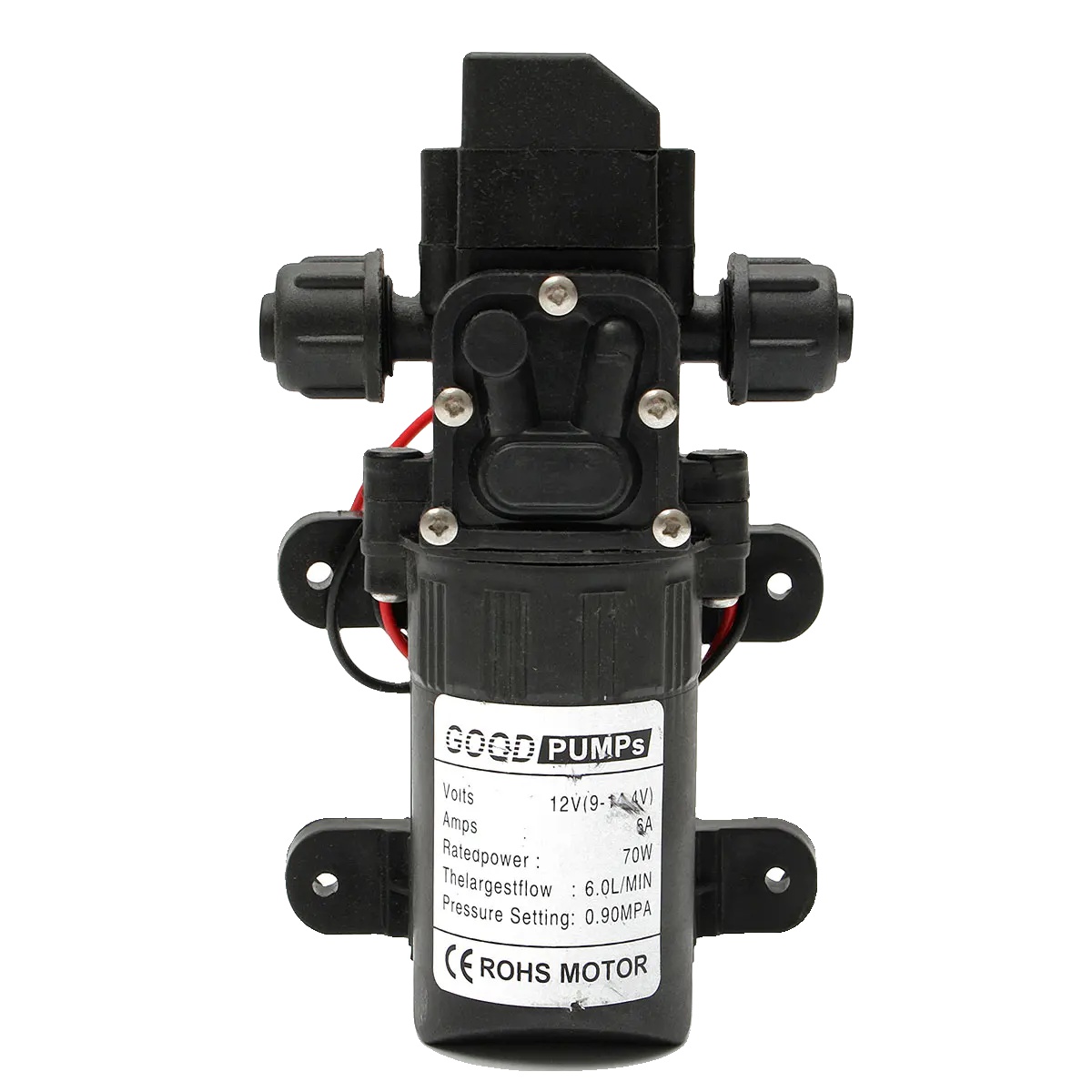 Membranwasserpumpe, 130 Psi, Elektrisch Betrieben, Eu, Gewinde