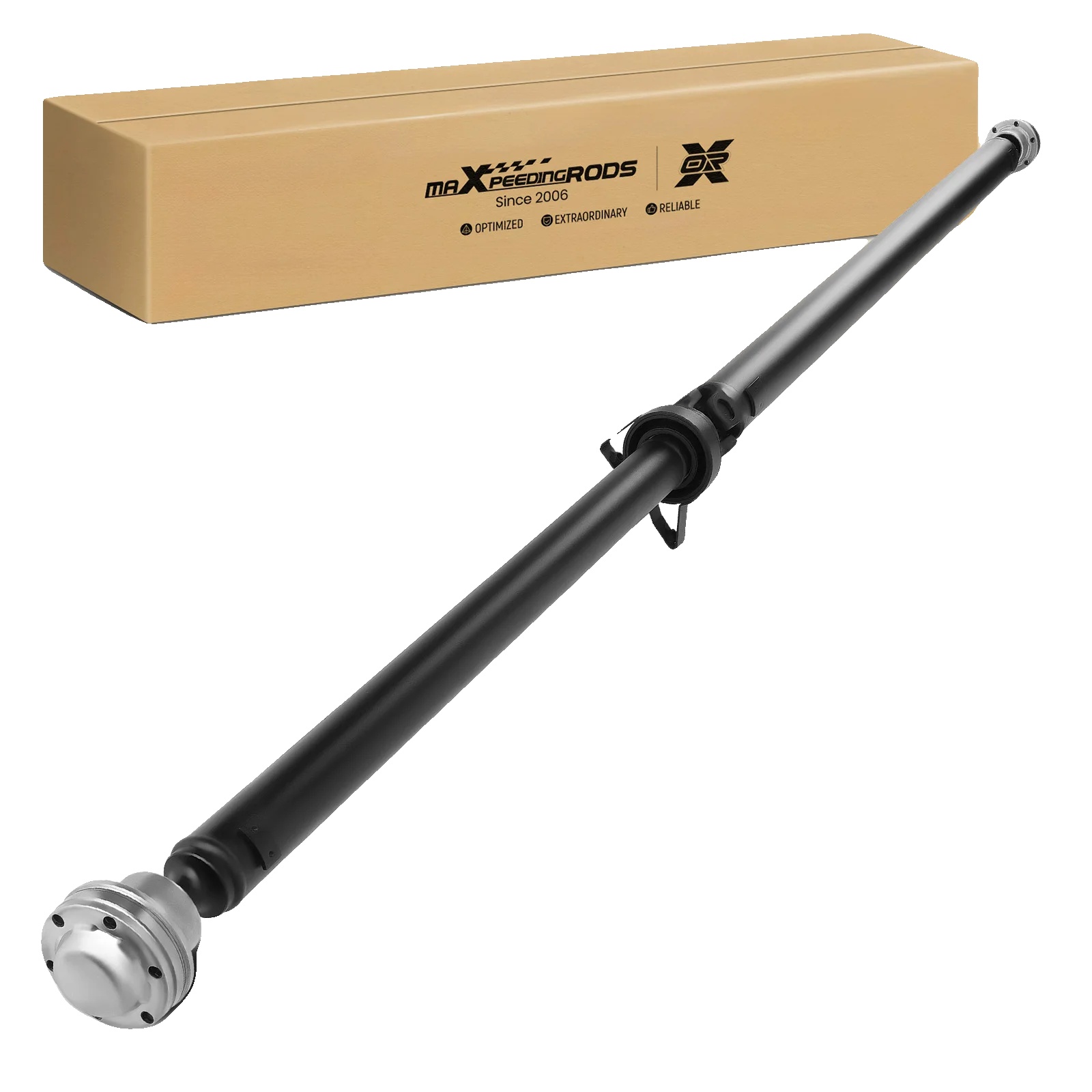 Antriebswelle, Material: Stahl, Gesamtlänge: 88,465 Zoll, Komprimierte Länge: 86,693 Zoll, Dehnungs Länge: 1,772 Zoll, Durchmesser: 2,5/2,008 Zoll