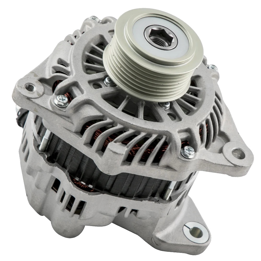 Generator, Aluminium, 12,5 X 8 X 6 Zoll, 12v, 120a, Kompatibilität Mit Nissan Navara D40 Pathfinder (2005-2014)