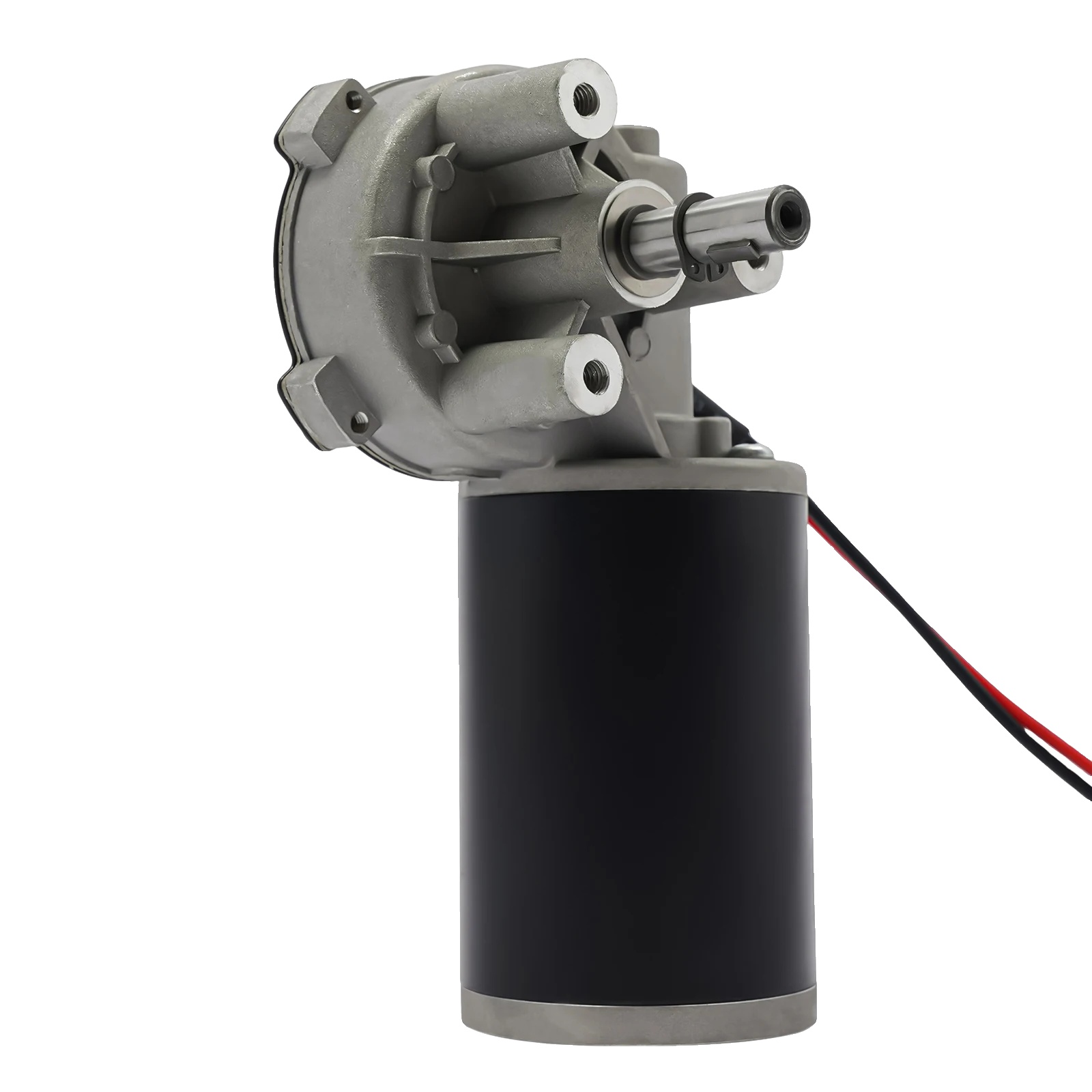 Getriebemotor, 60w Leistung, 220rpm Geschwindigkeit, Schwarz Silber, 220v-240v Eu-stecker