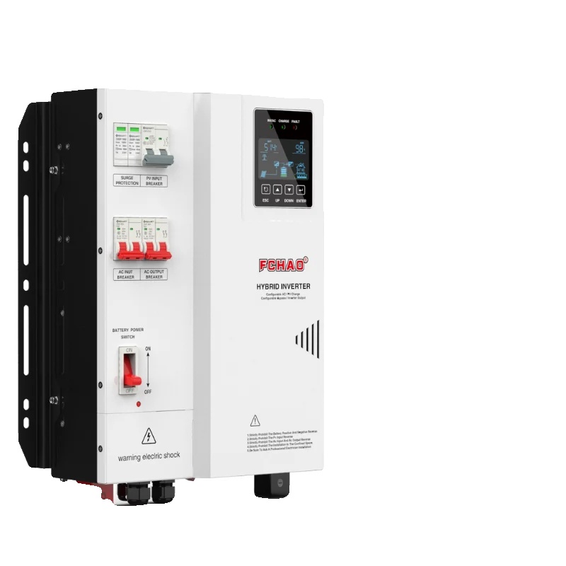 Hybrid-solarwechselrichter, Reine Sinuswellen-ausgabe, Effiziente Mppt-technologie, 4000w-24v-wifi