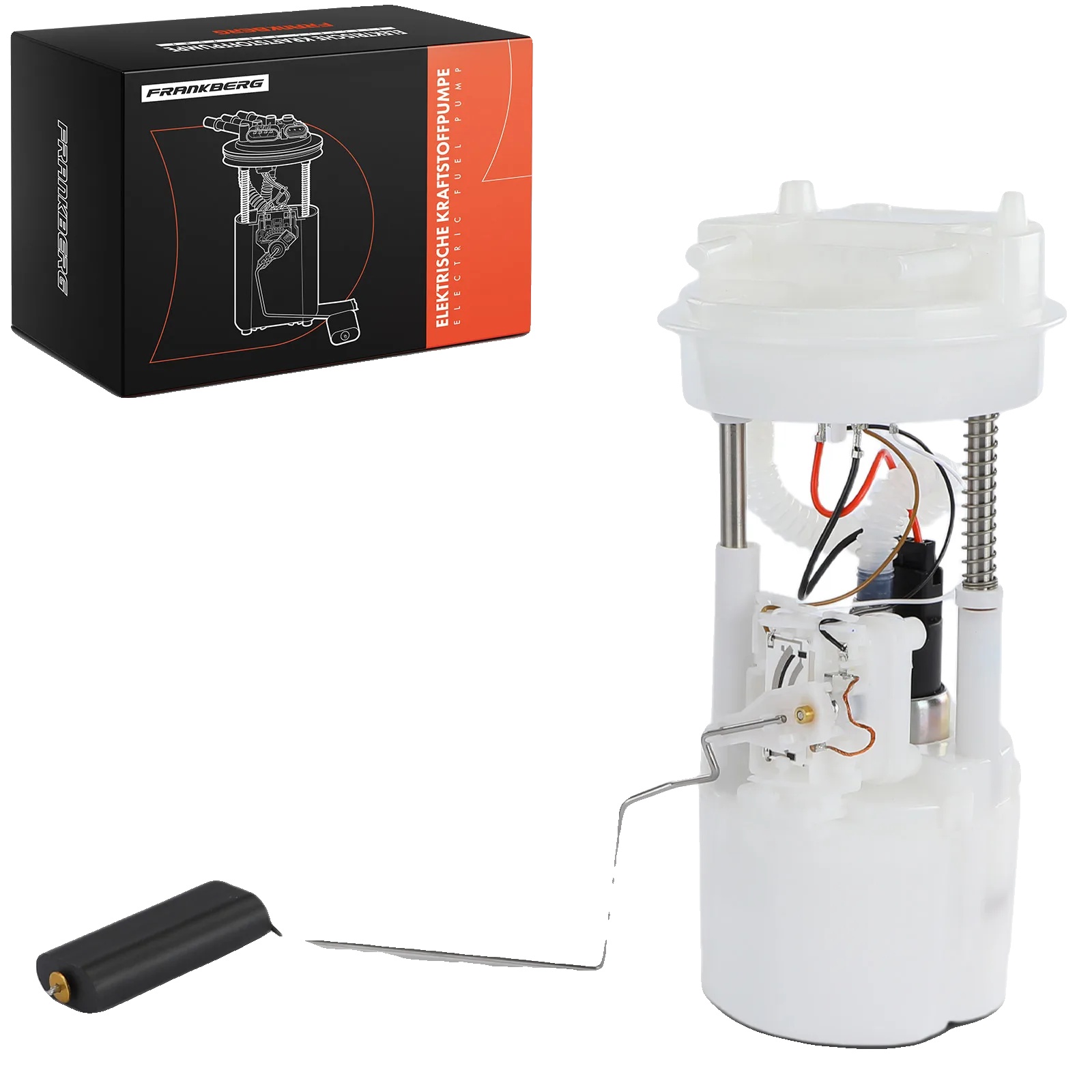 Kraftstoffpumpe, Breite 109 Mm, Höhe 246 Mm, Spannung 12 V, Durchflussrate 90 L/h, Betriebsdruck 1 Bar