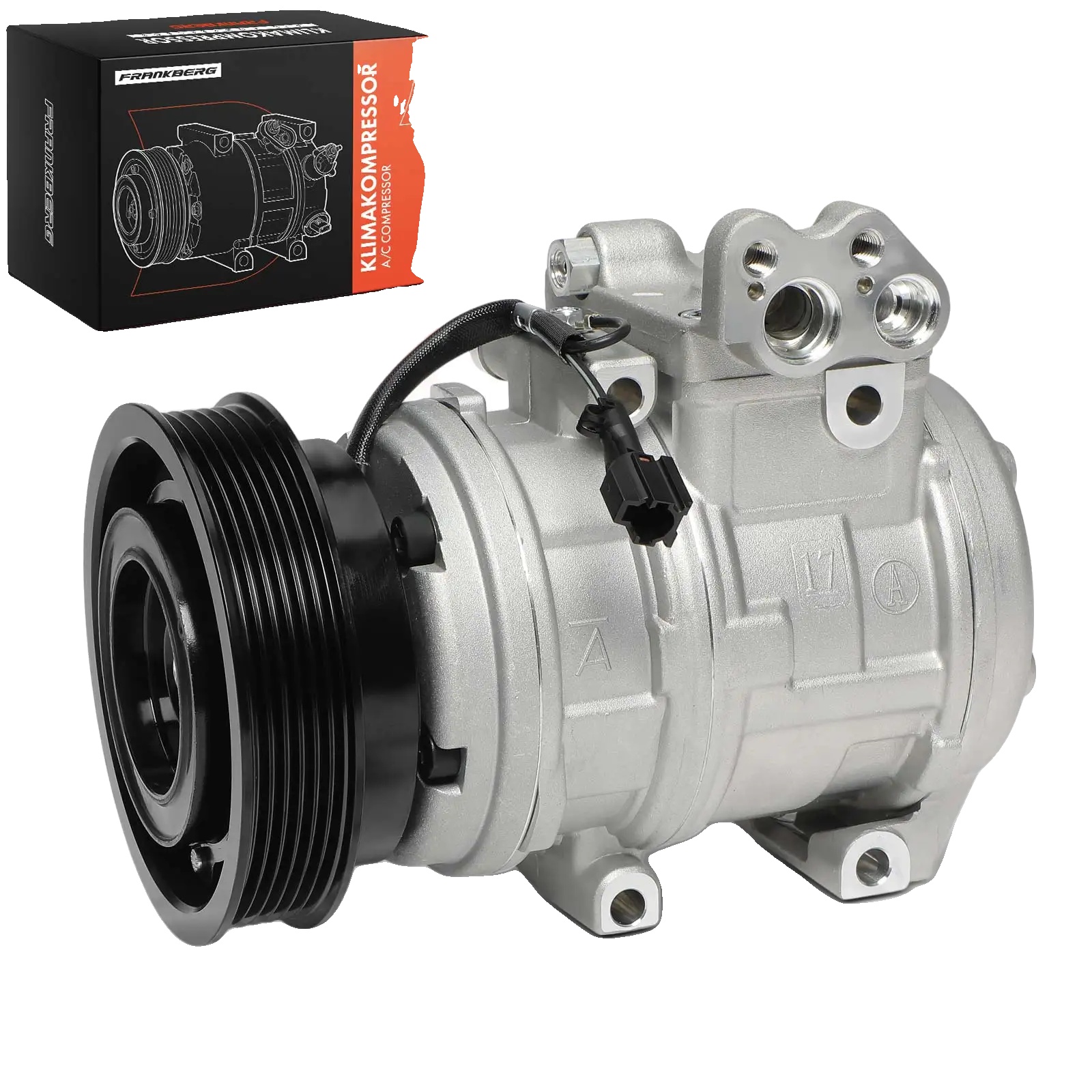 Klimakompressor, Riemenscheibendurchmesser 124 Mm, Nennspannung 12 V, Ölfüllmenge 170 Ml, Kompressor-id 10pa17, Geeignet Für Ausgewählte Automarken