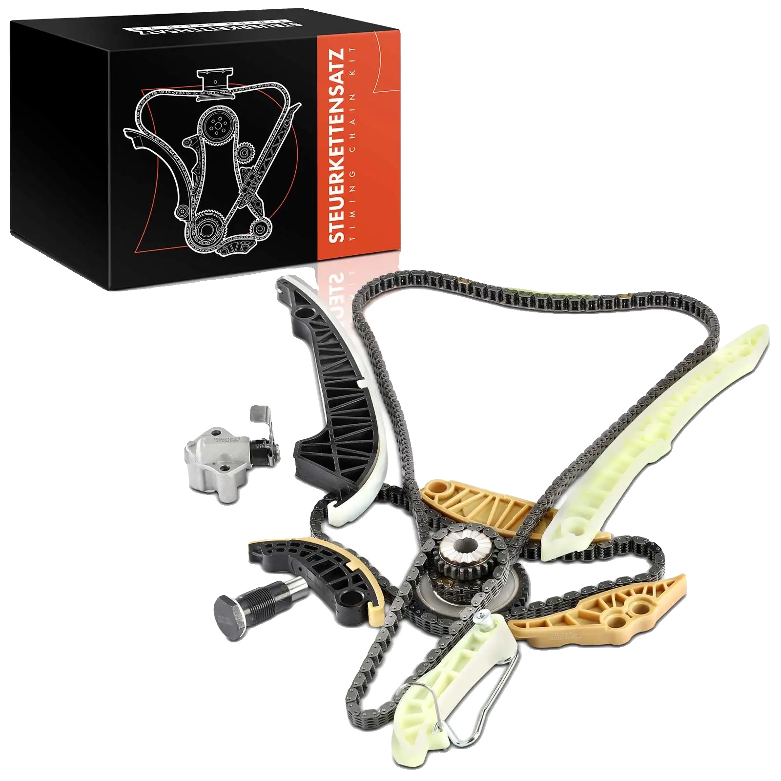 Timing-ketten-set, Metallkonstruktion, Standardgröße, Kompatibel Mit Audi A3 A4 A5 A6 Seat Skoda, Austausch-teilenummern 06h115225l 06k109158g