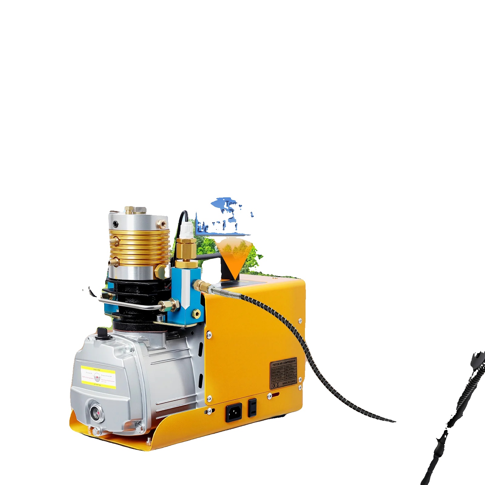 Luftkompressor, 1,8 Kw Leistung, 0-30 Mpa Druck, 2800 U/min Geschwindigkeit, Kompakte Abmessungen, Ce-zertifiziert