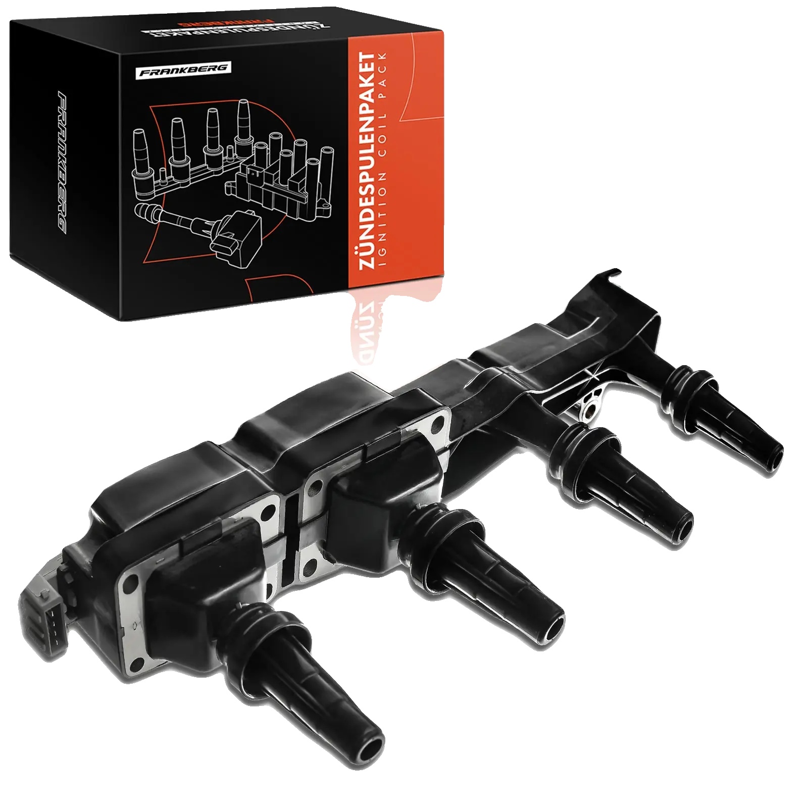 Zündmodul, Spannung 13,5 V, 4 Anschlusskontakte, Austauschteilnummer 597080, Austauschteilnummer 96363378, Kompatibel Mit Citroën Und Peugeot