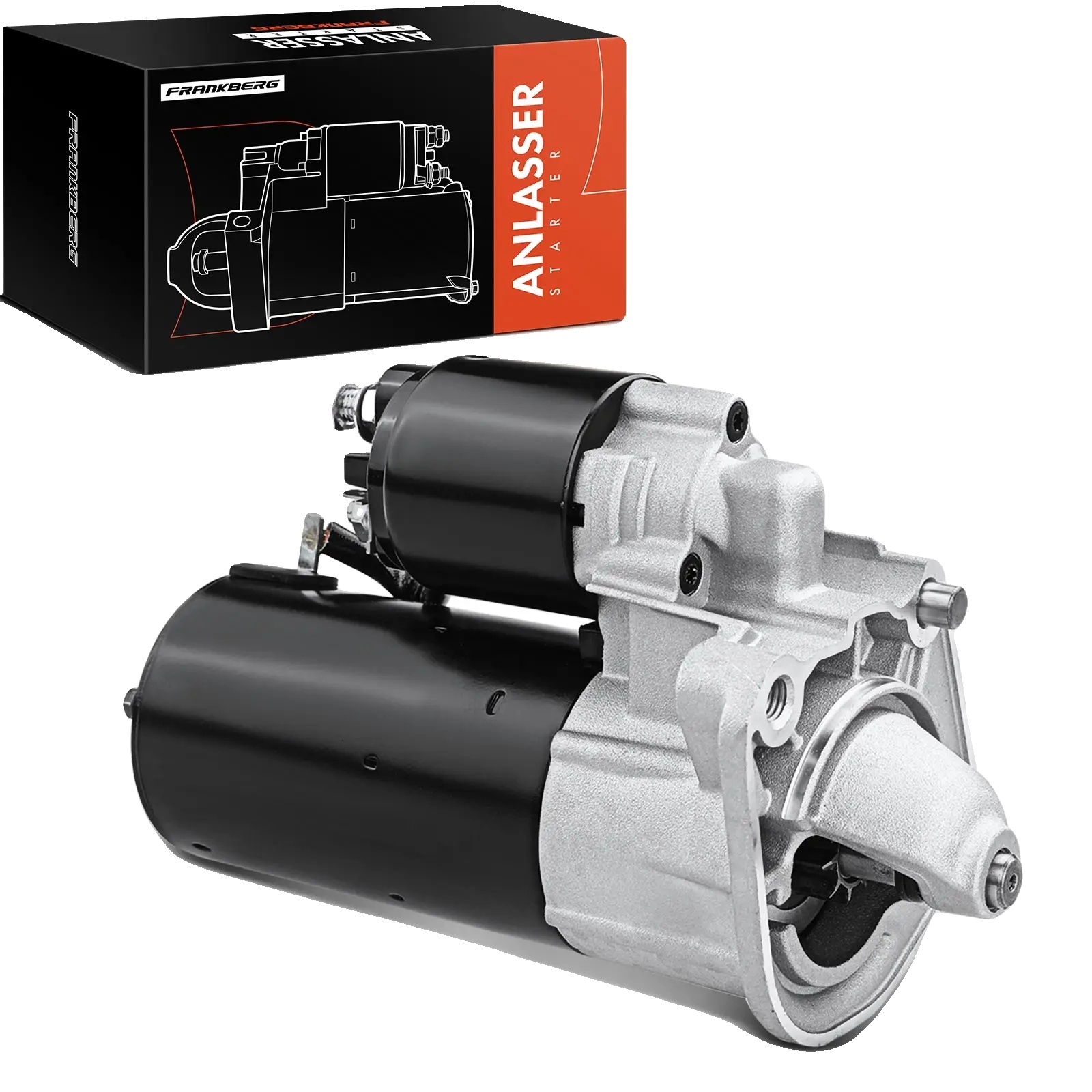Anlasser, 1,7 Kw Leistung, 12 V Spannung, Kompatibel Mit Volvo-modellen, 3 Montageschrauben, Rechtslauf