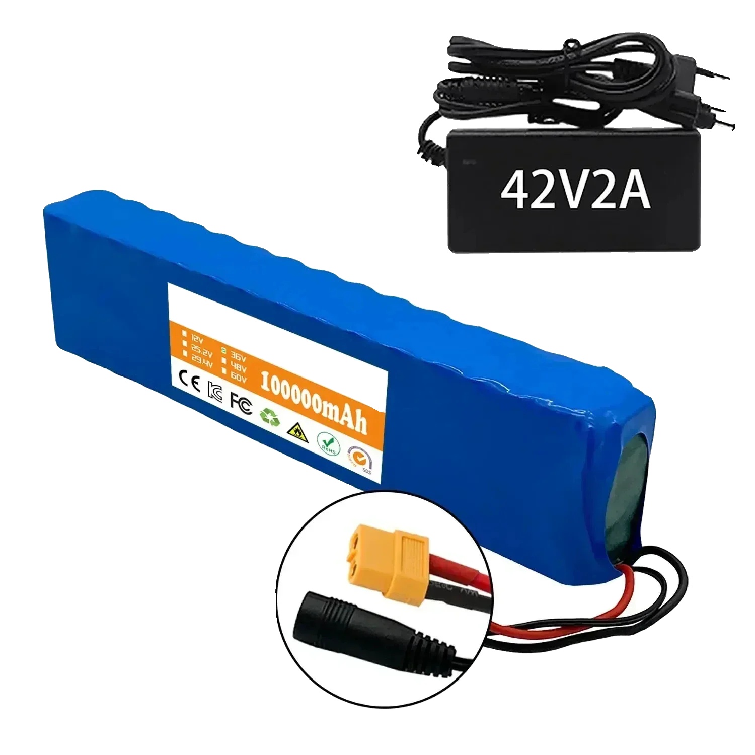 Lithium-ionen-batteriepack, 10,5ah Kapazität, Kompatibel Mit Fiido-modellen, Xt60-dc